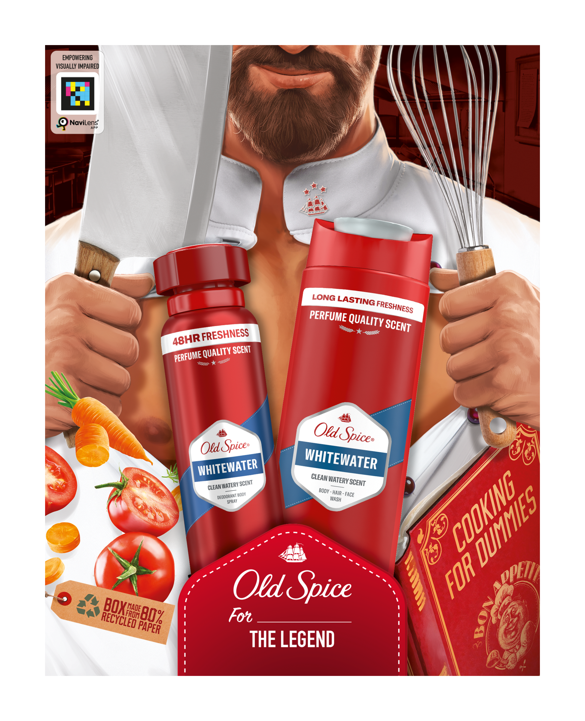 Dárková sada Old Spice Whitewater Chef