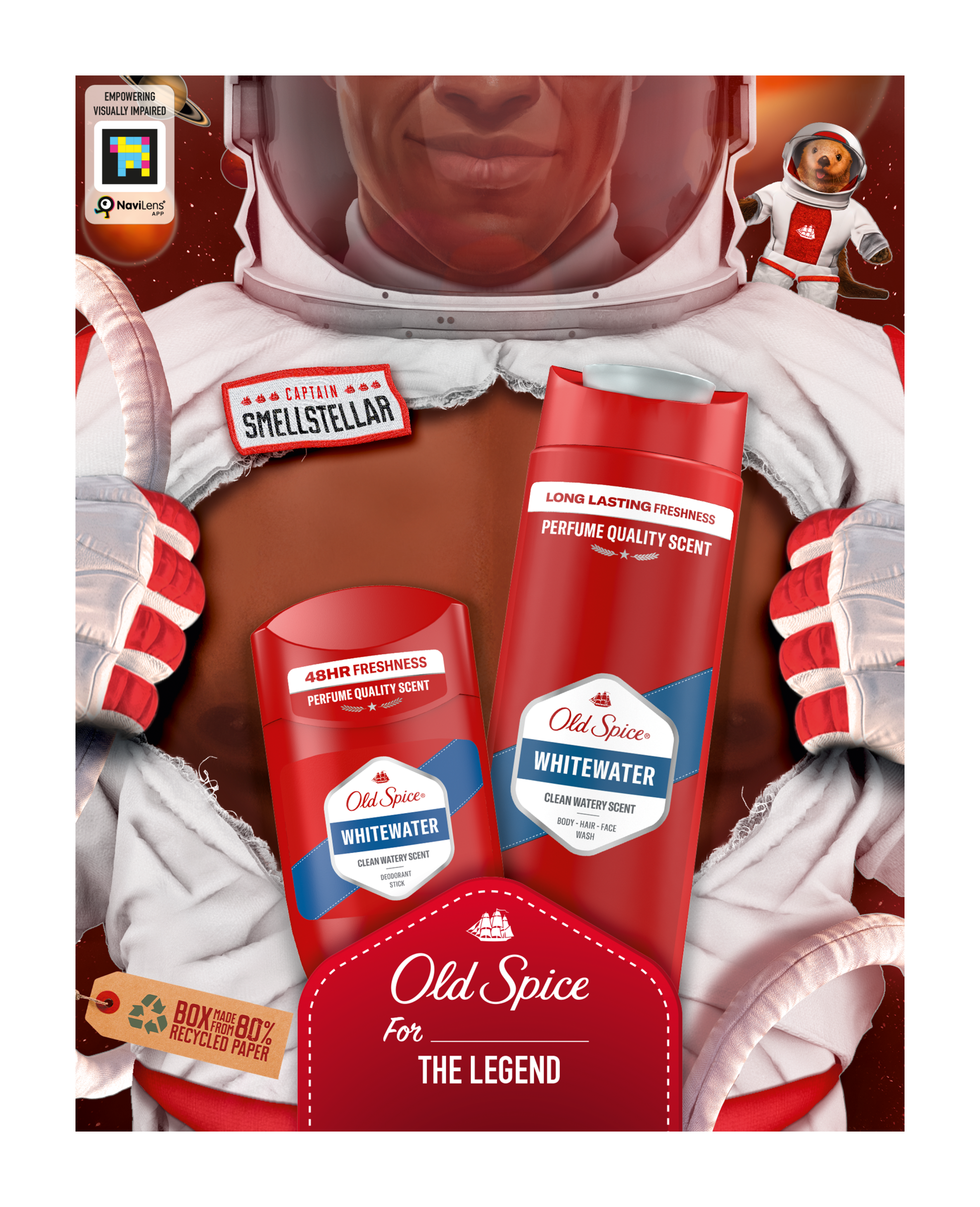 Dárková sada Old Spice Whitewater Astronaut 