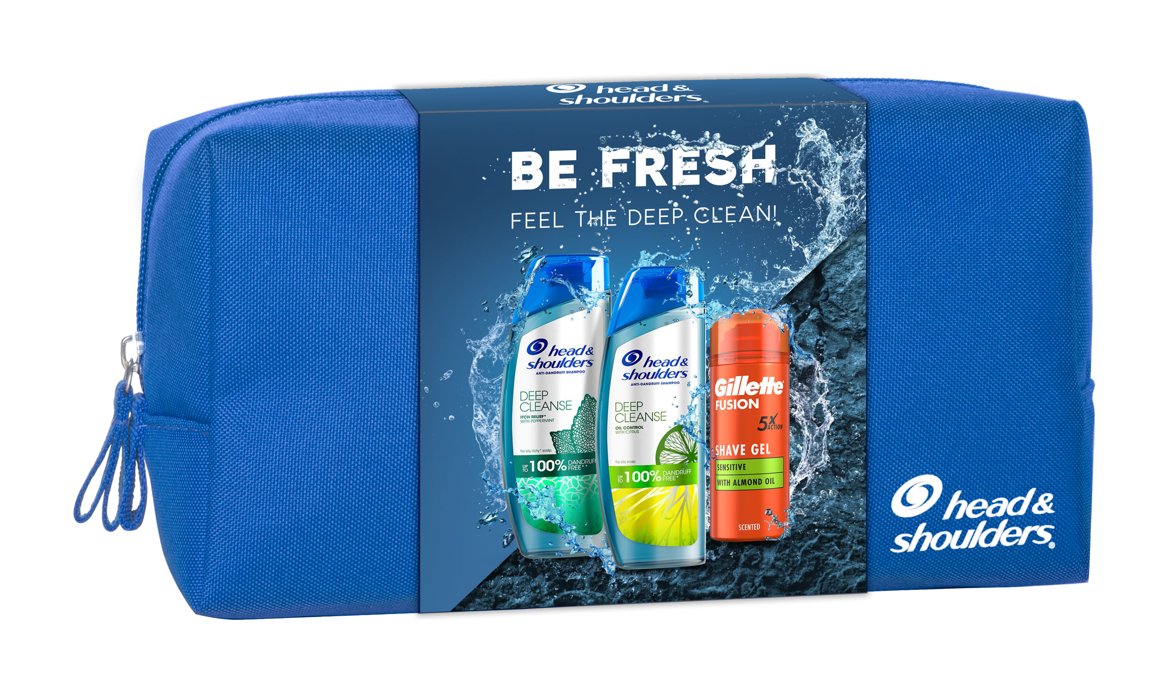 Dárková sada Head & Shoulders Deep Cleanse a Gillette Fusion