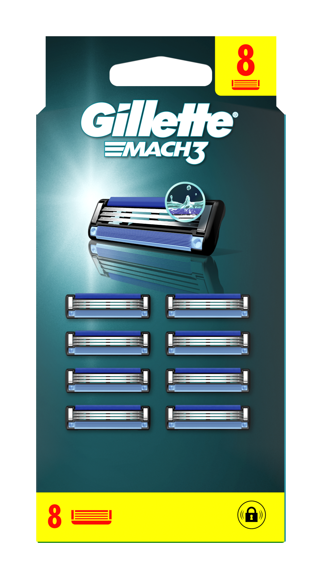 Náhradní holicí hlavice Gillette Mach3