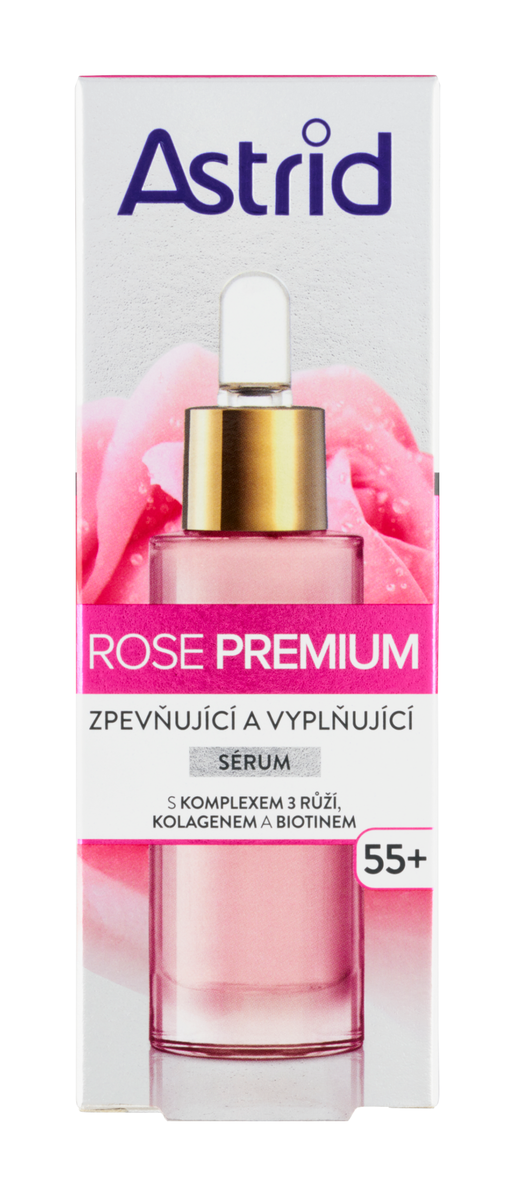 Rose Premium zpevňující a vyplňující sérum 55+