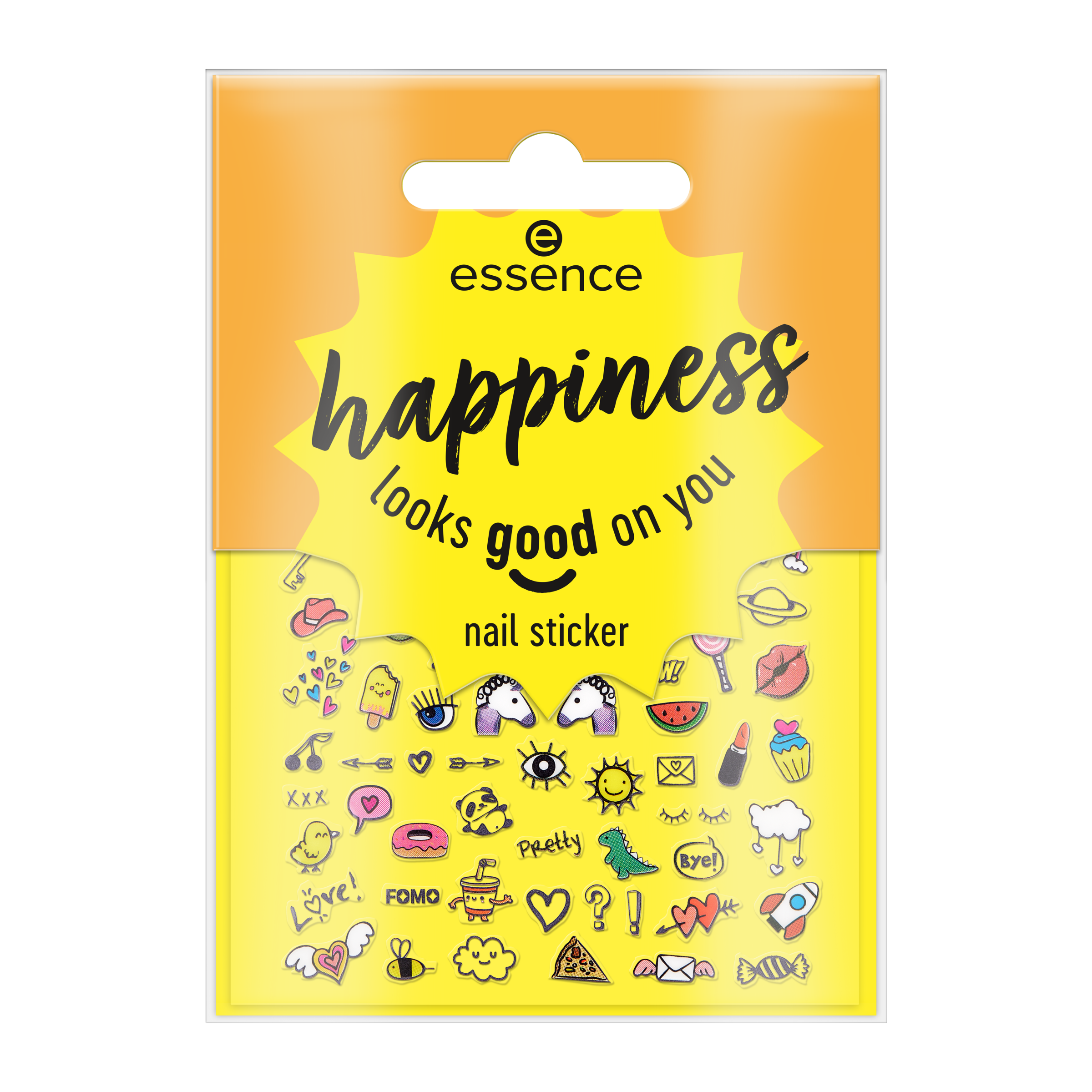 Nálepky na nehty Happiness Looks Good on You