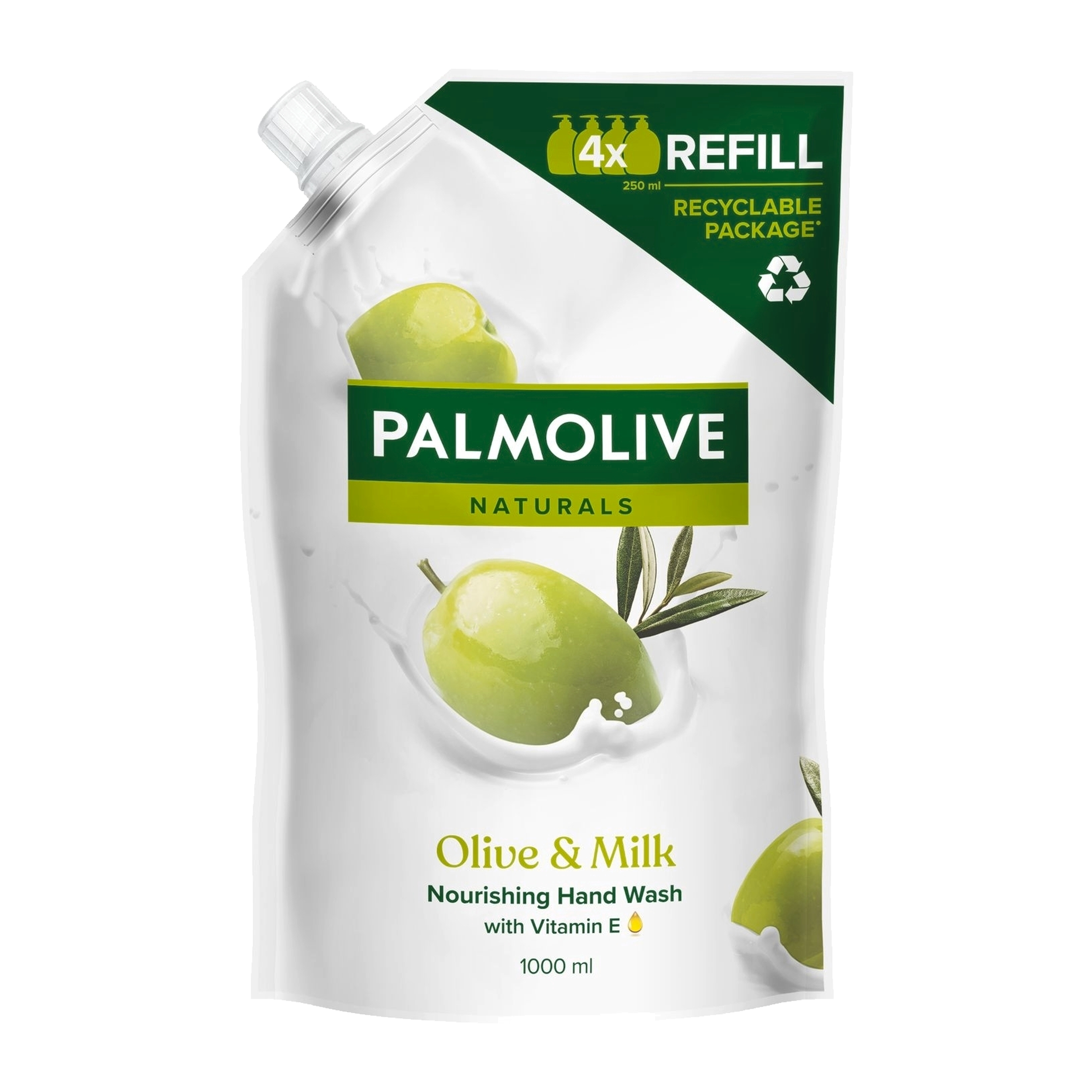 Palmolive Tekuté mýdlo Naturals Olive & Milk náhradní náplň 1 l