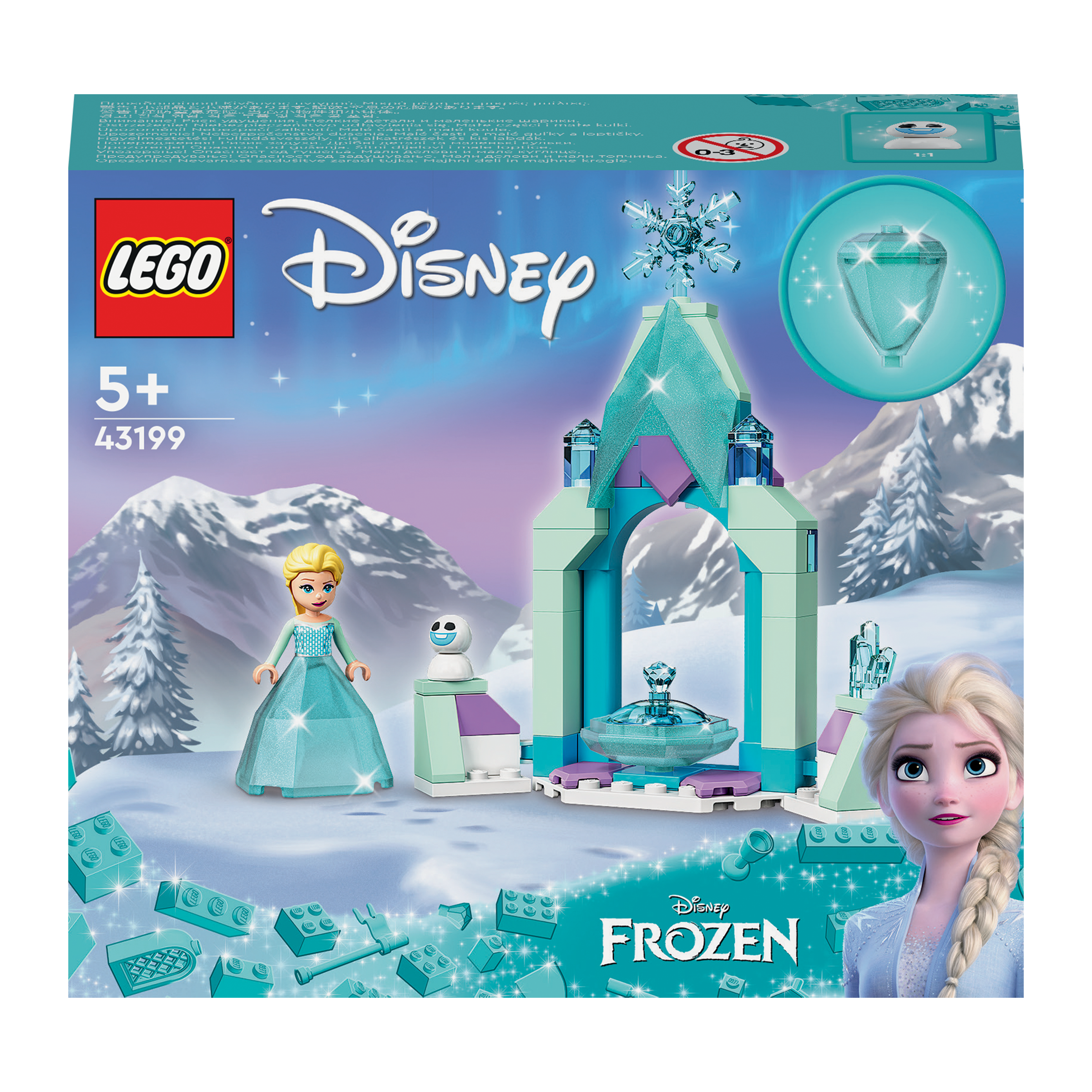 LEGO® DISNEY Elsa Zámecké nádvoří