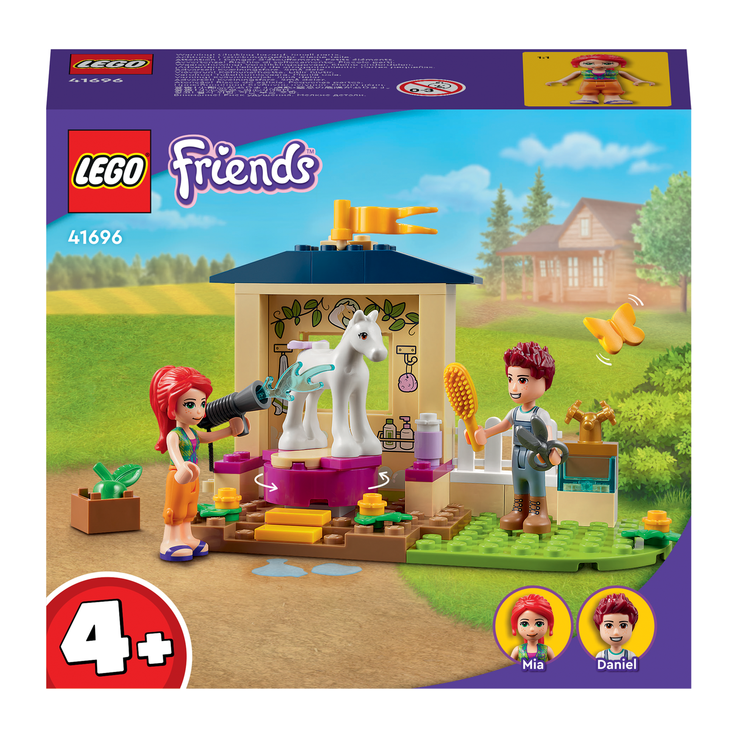 LEGO® FRIENDS Čištění poníka ve stáji