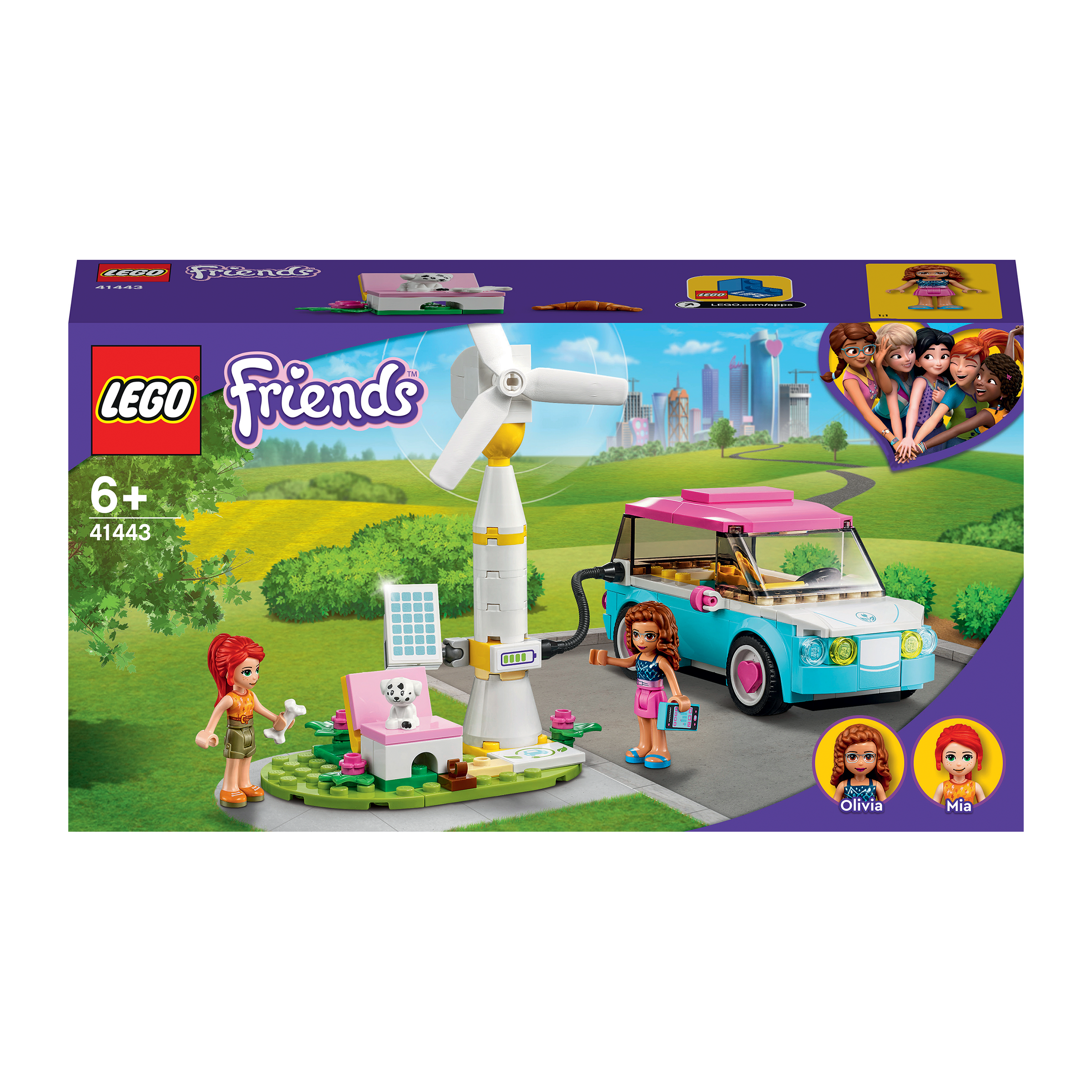 LEGO® FRIENDS Olivia a její elektromobil