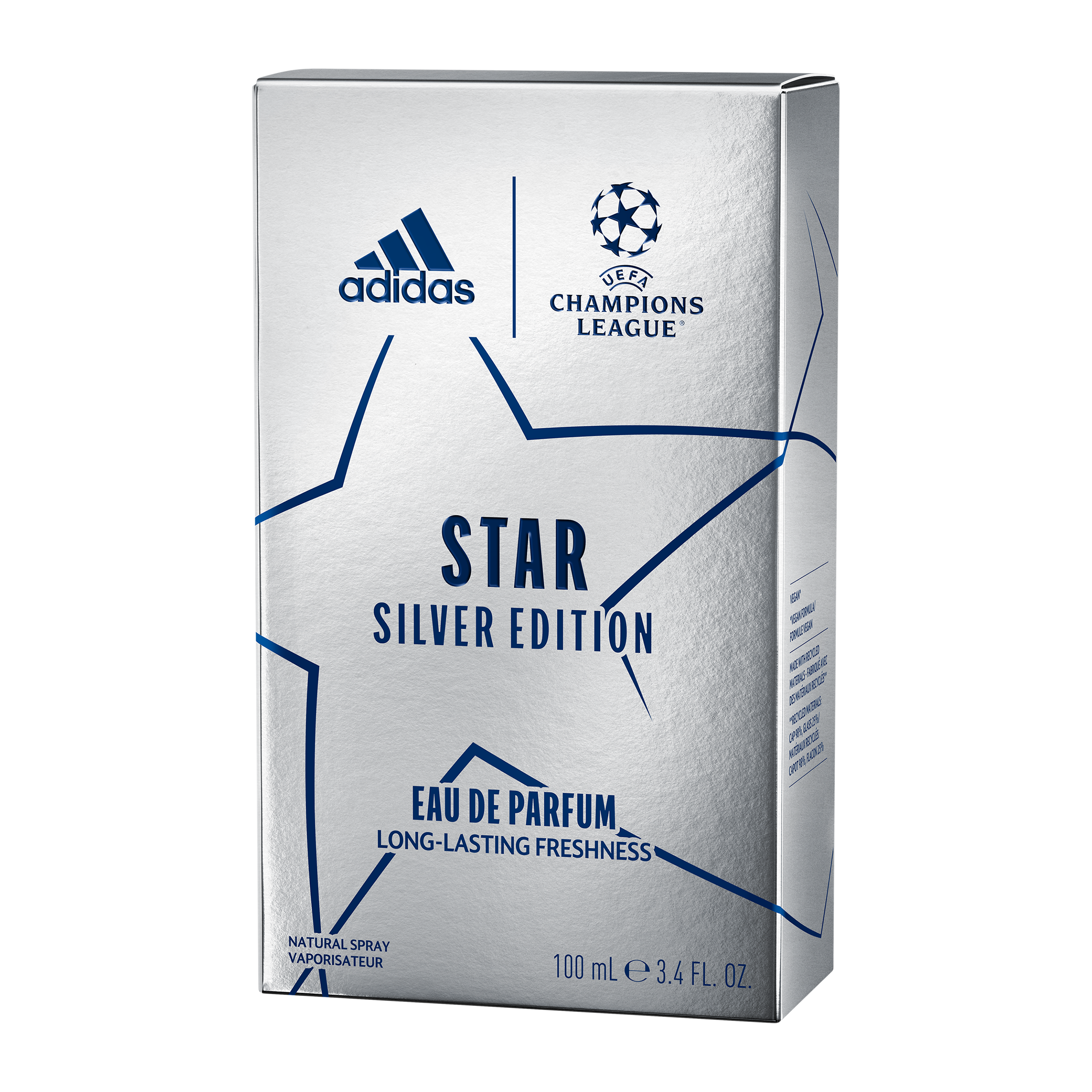 UEFA Star Silver Edition parfemovaná voda pro muže