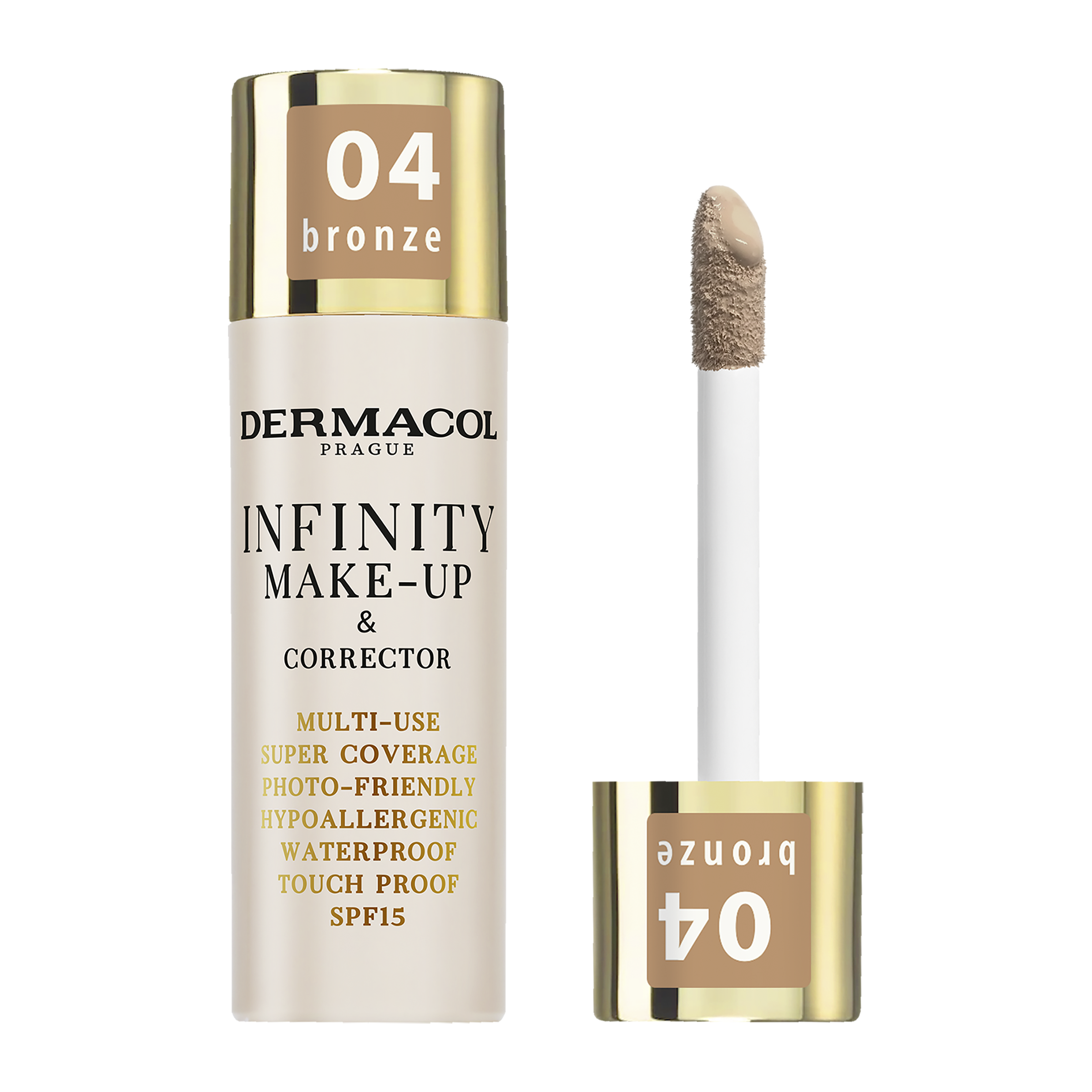 Make-up a korektor Infinity 04 Bronze