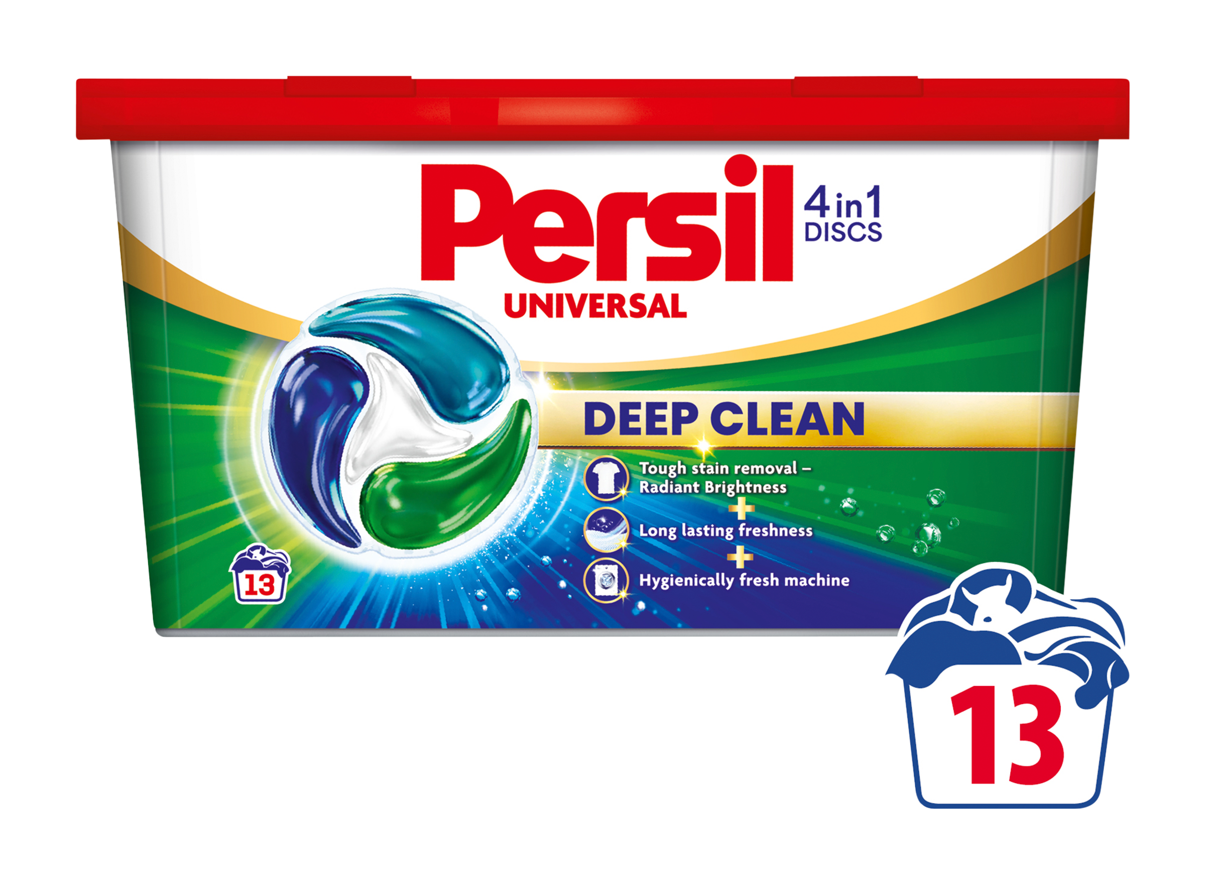 Kapsle na praní Discs 4v1 Universal 13 pd