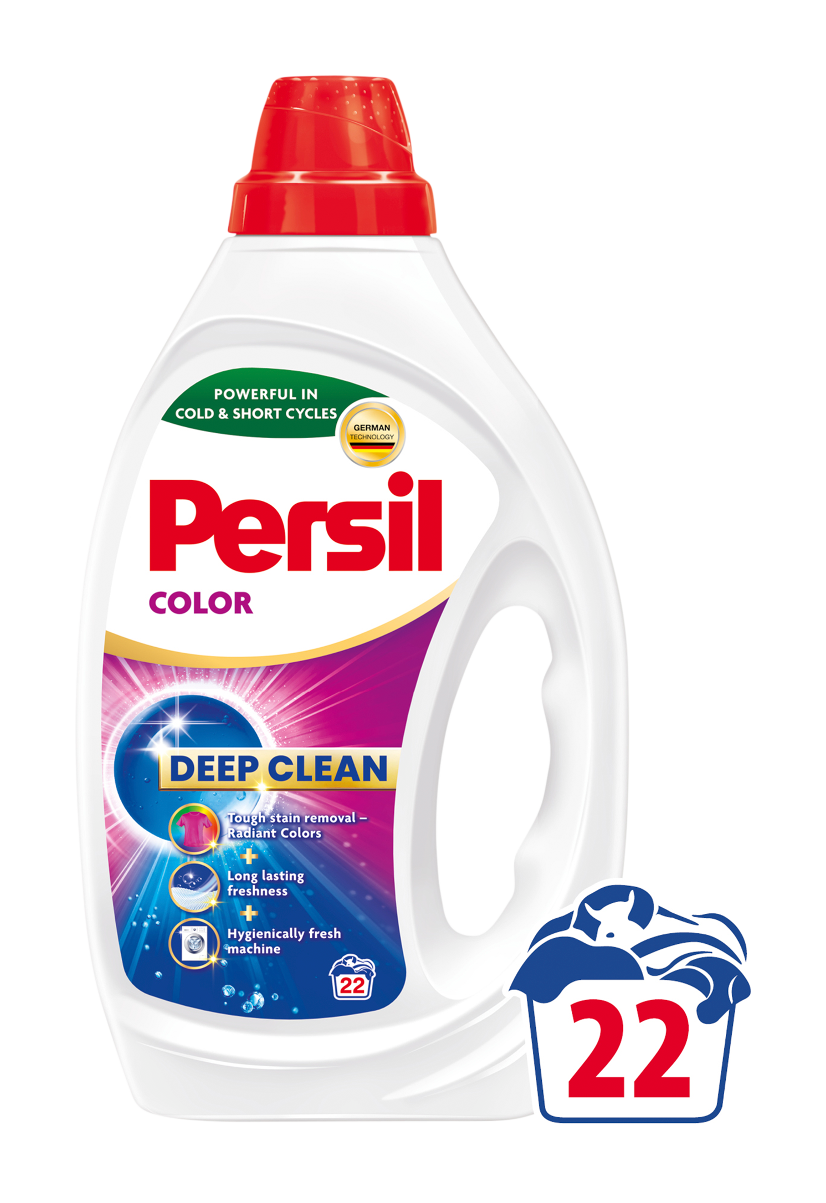 Prací gel Deep Clean Color 22 pd