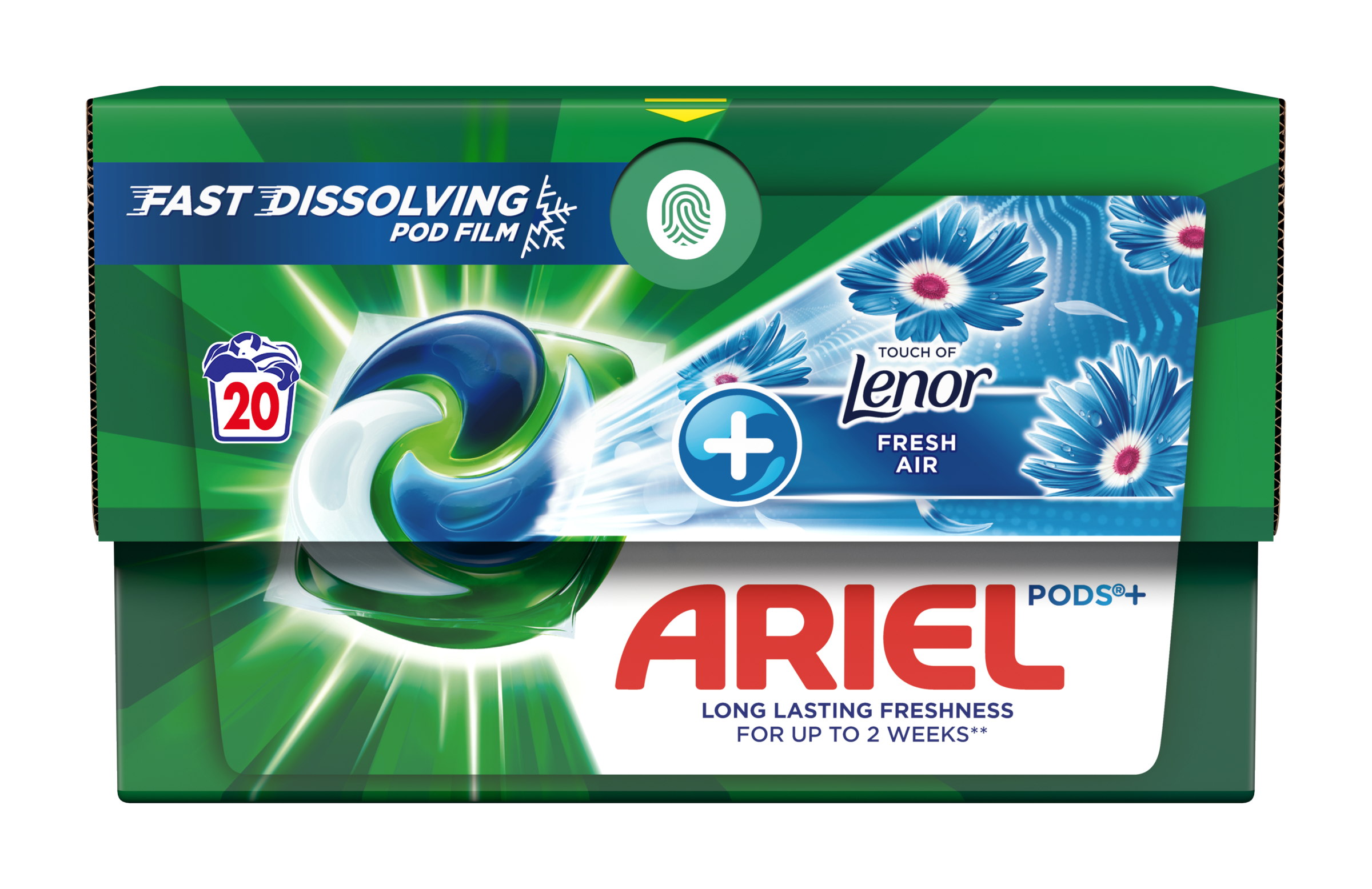 Prací kapsle All-in-1+Touch of Lenor Fresh Air