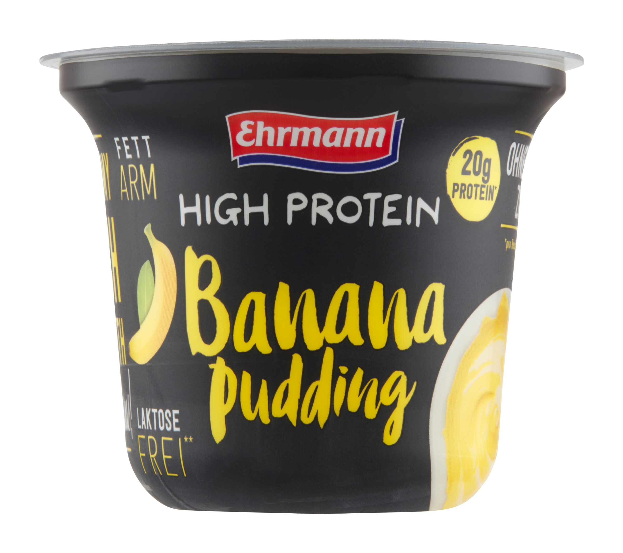 Puding High Protein s příchutí banánu