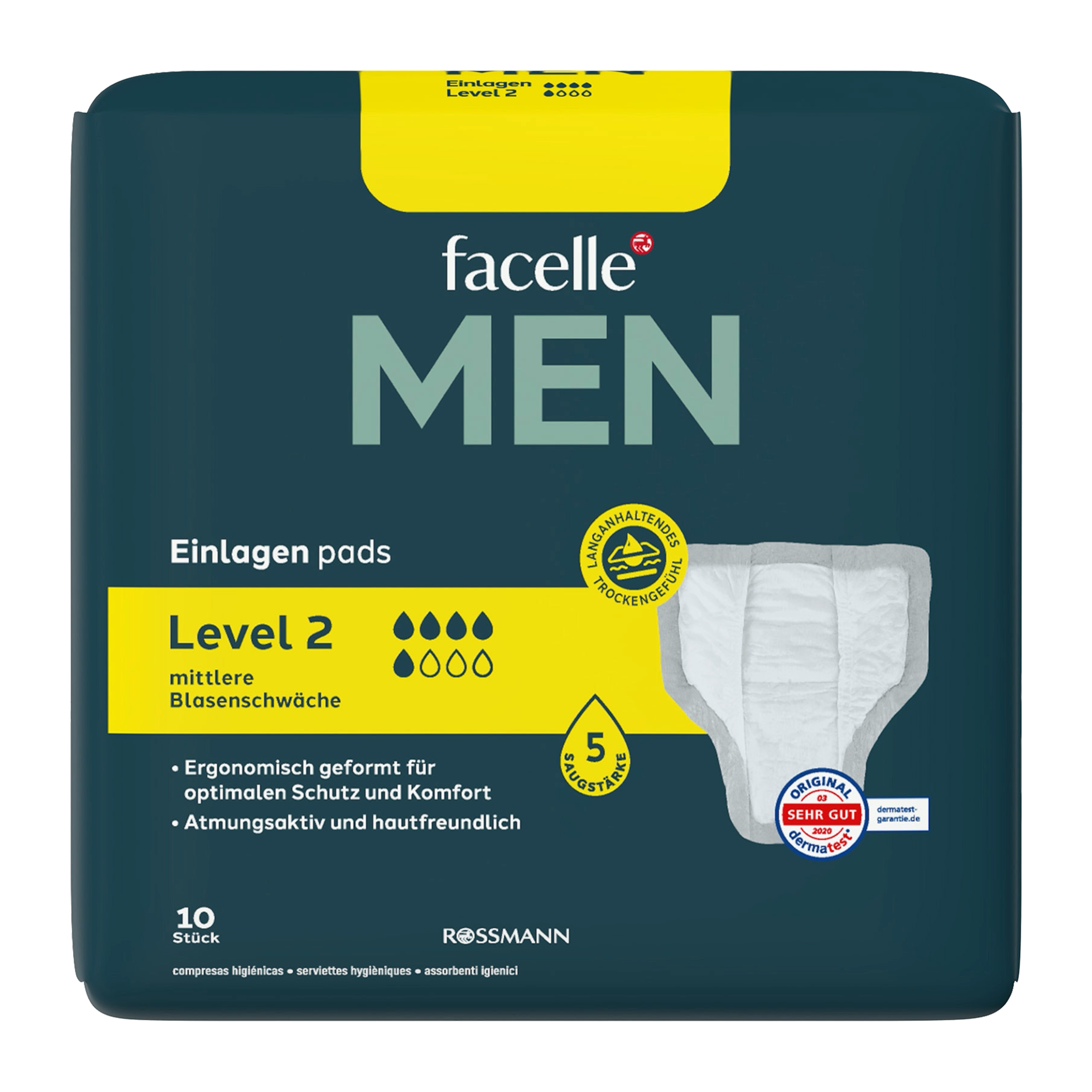 Inkontinenční vložky Men Level 2