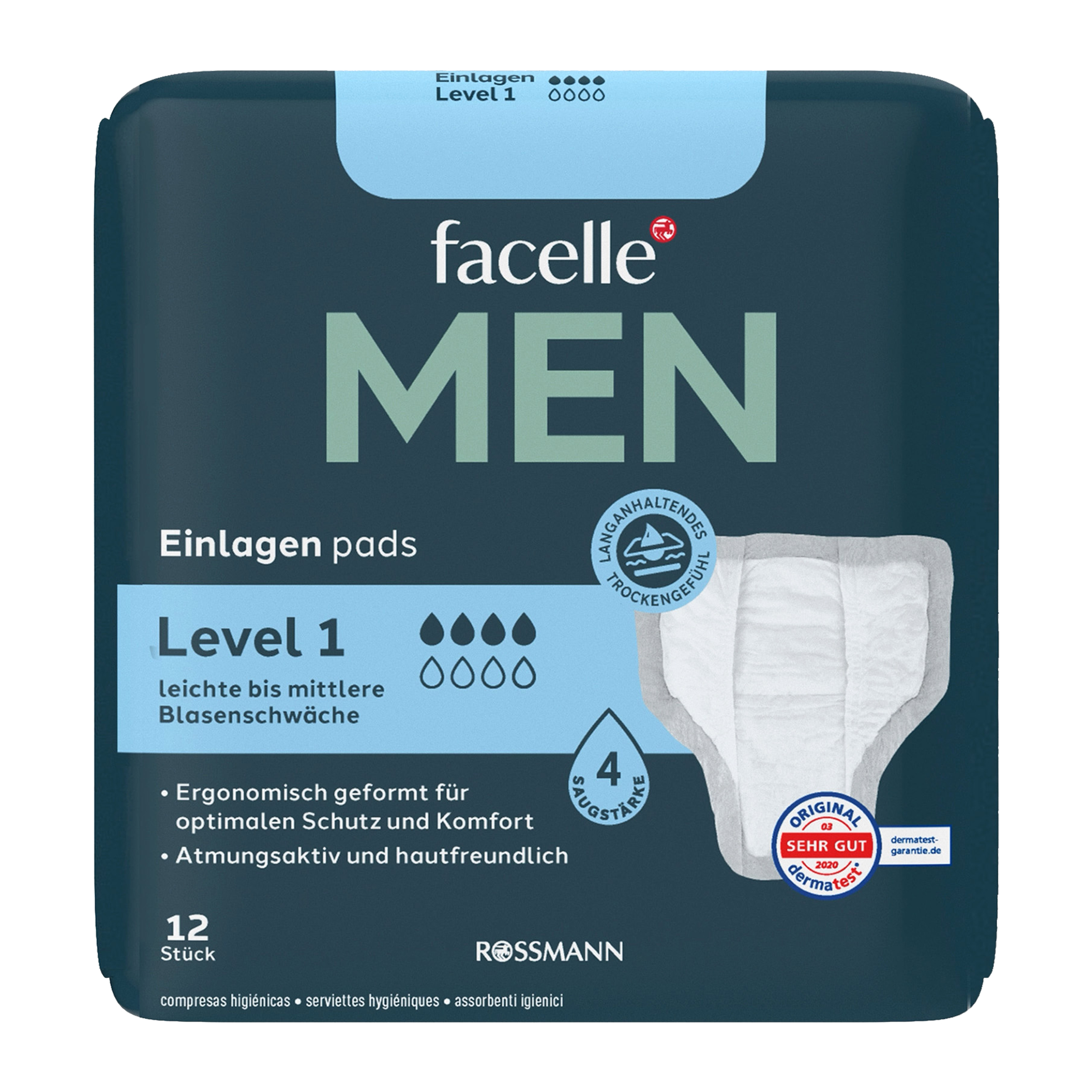 Inkontinenční vložky Men Level 1