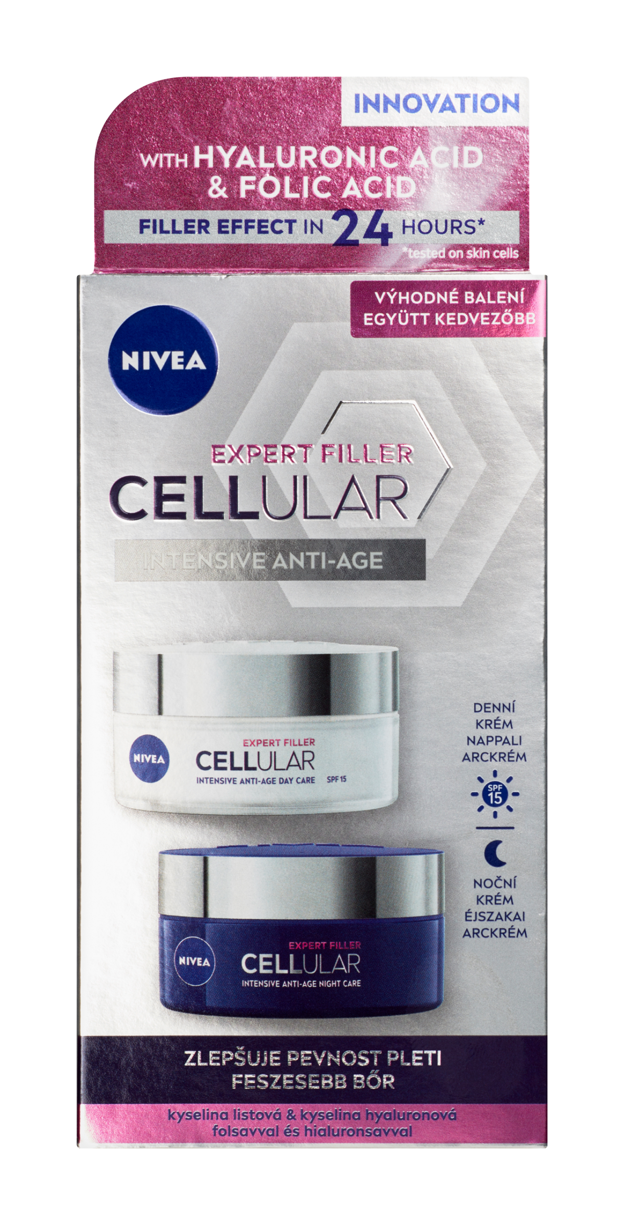 Denní a noční krém Cellular Expert Filler