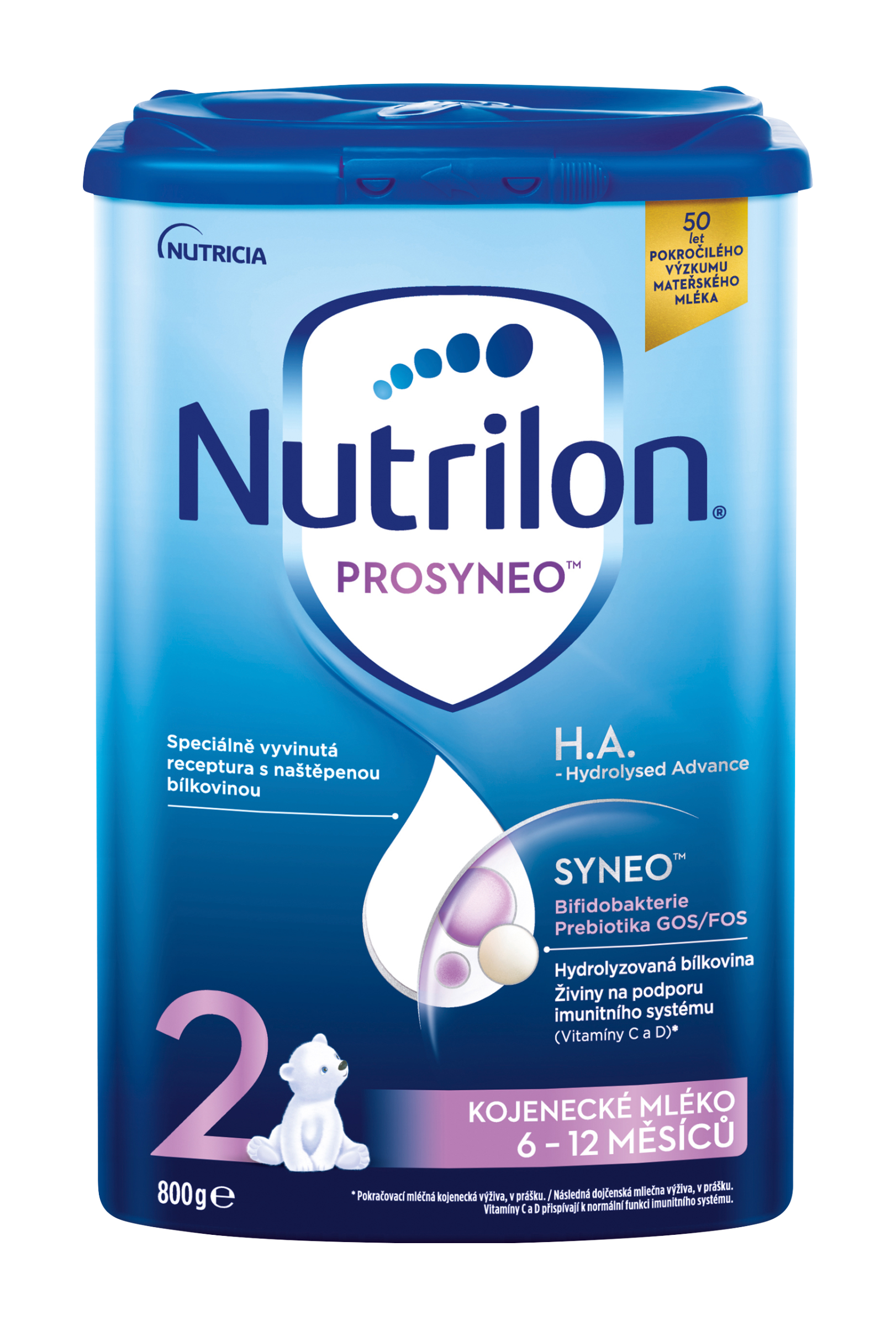 Pokračovací kojenecké mléko Prosyneo H.A. 2, 6m+