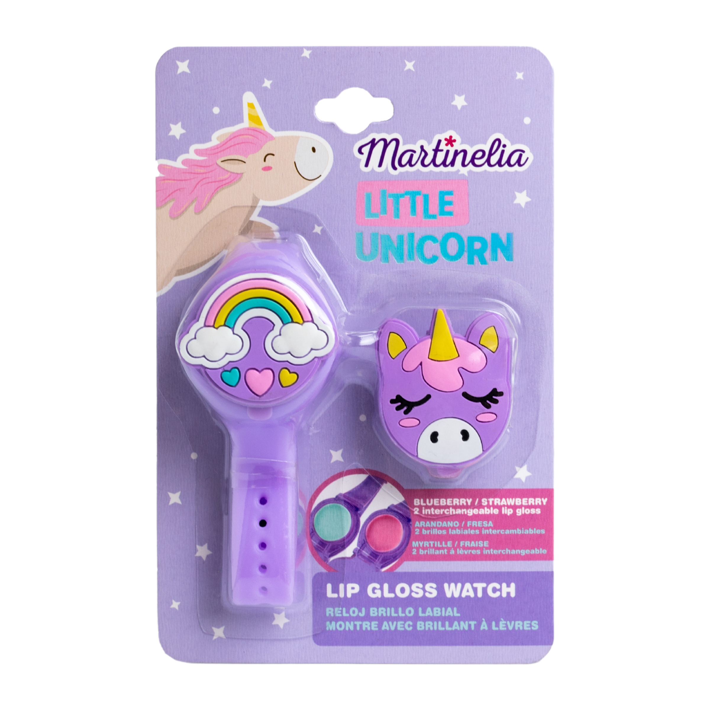 Lesk na rty hodinky Little Unicorn