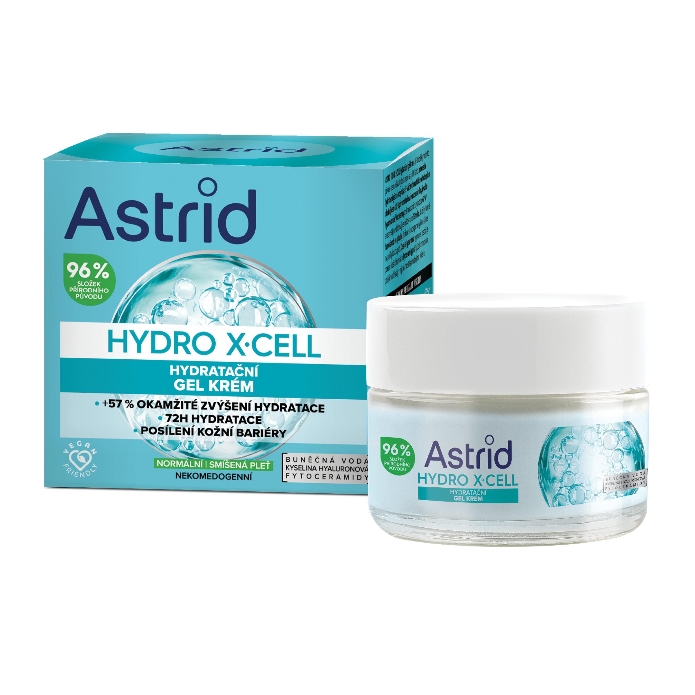 Hydratační gelový krém Hydro X-Cell