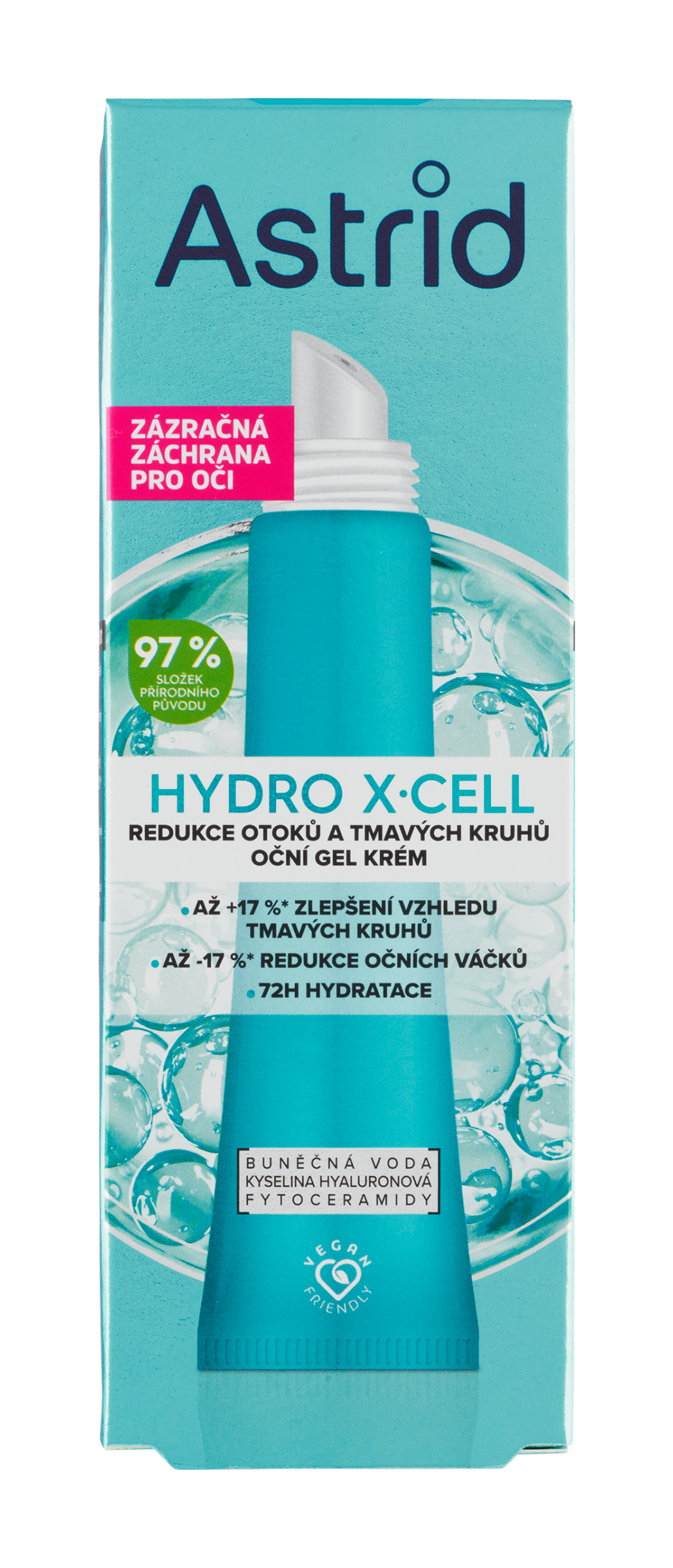 Oční gel krém Hydro X-Cell