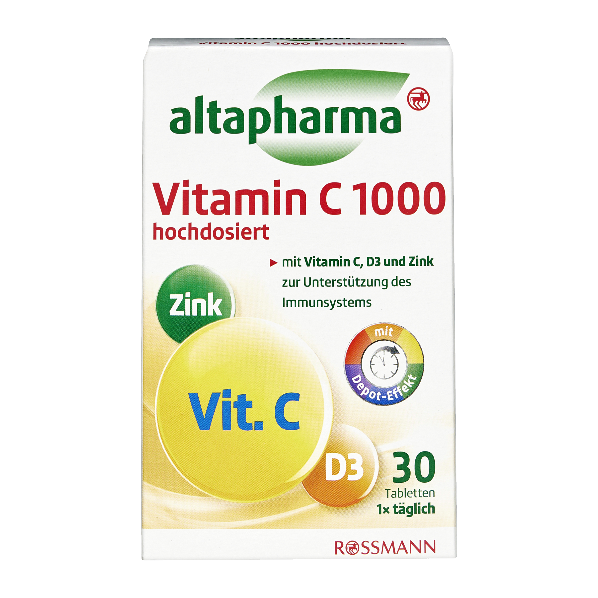 Vitamin C 1000 + D3 + Zinek