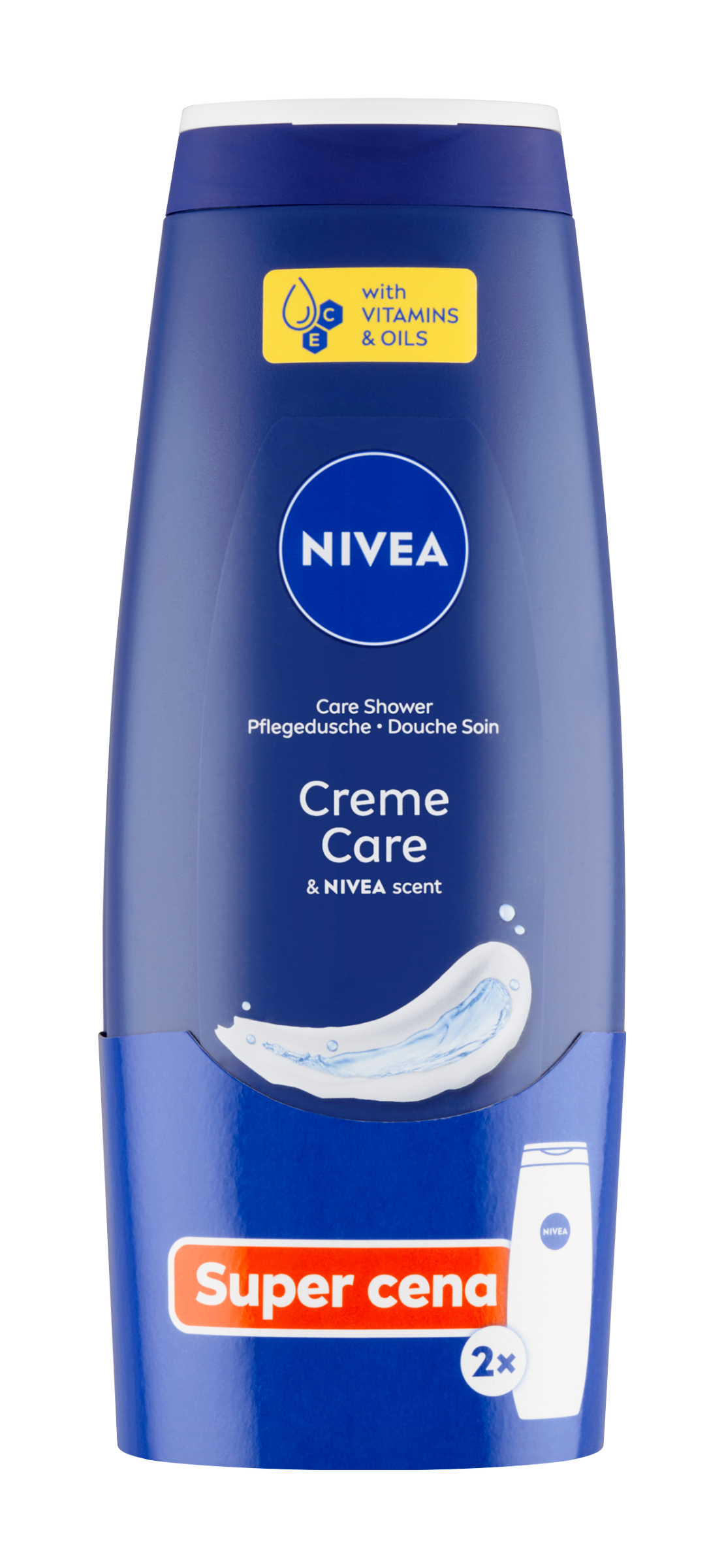 Pečující sprchový gel Creme Care duopack 2x 500 ml