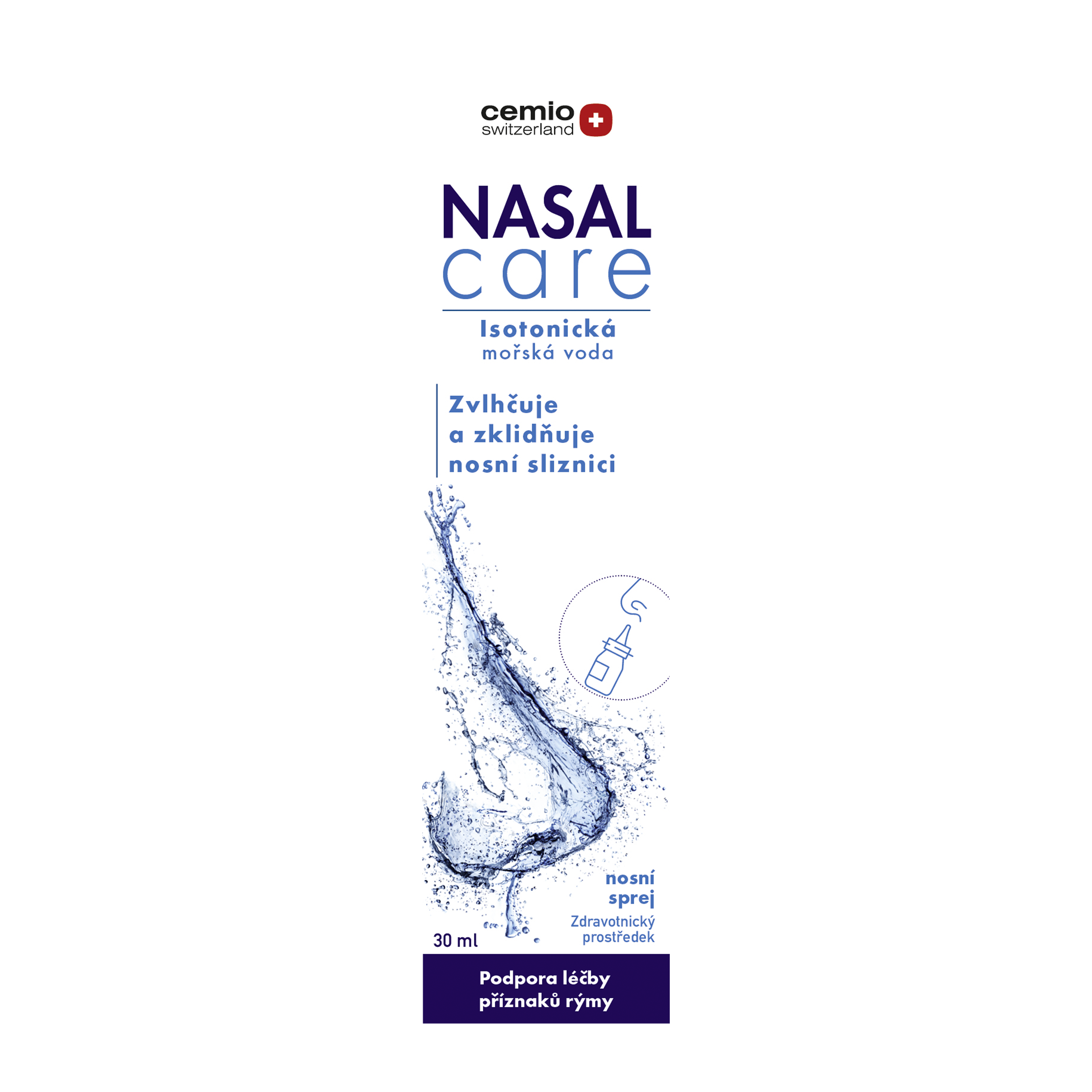 Isotonická mořská voda Nasal Care