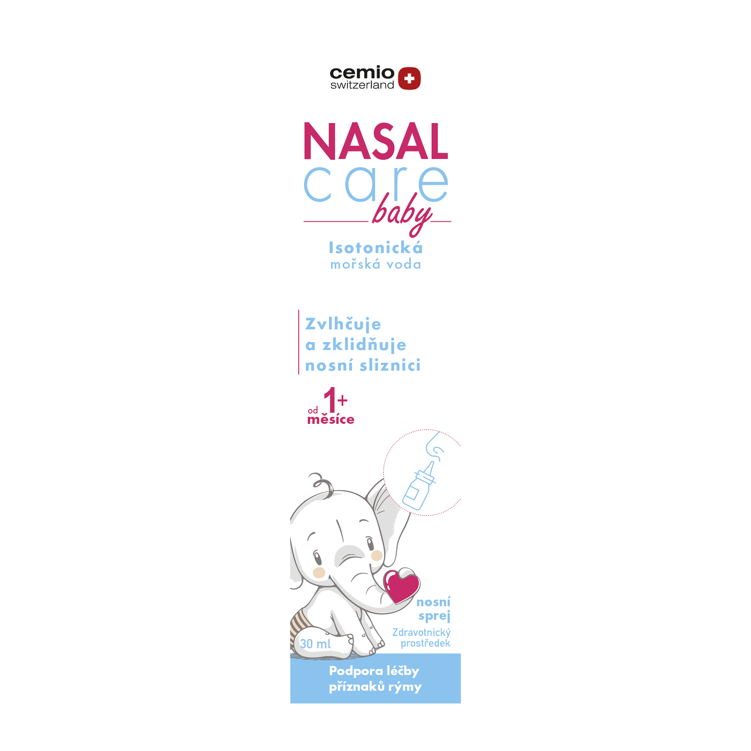 Nasal Care Isotonická mořská voda BABY