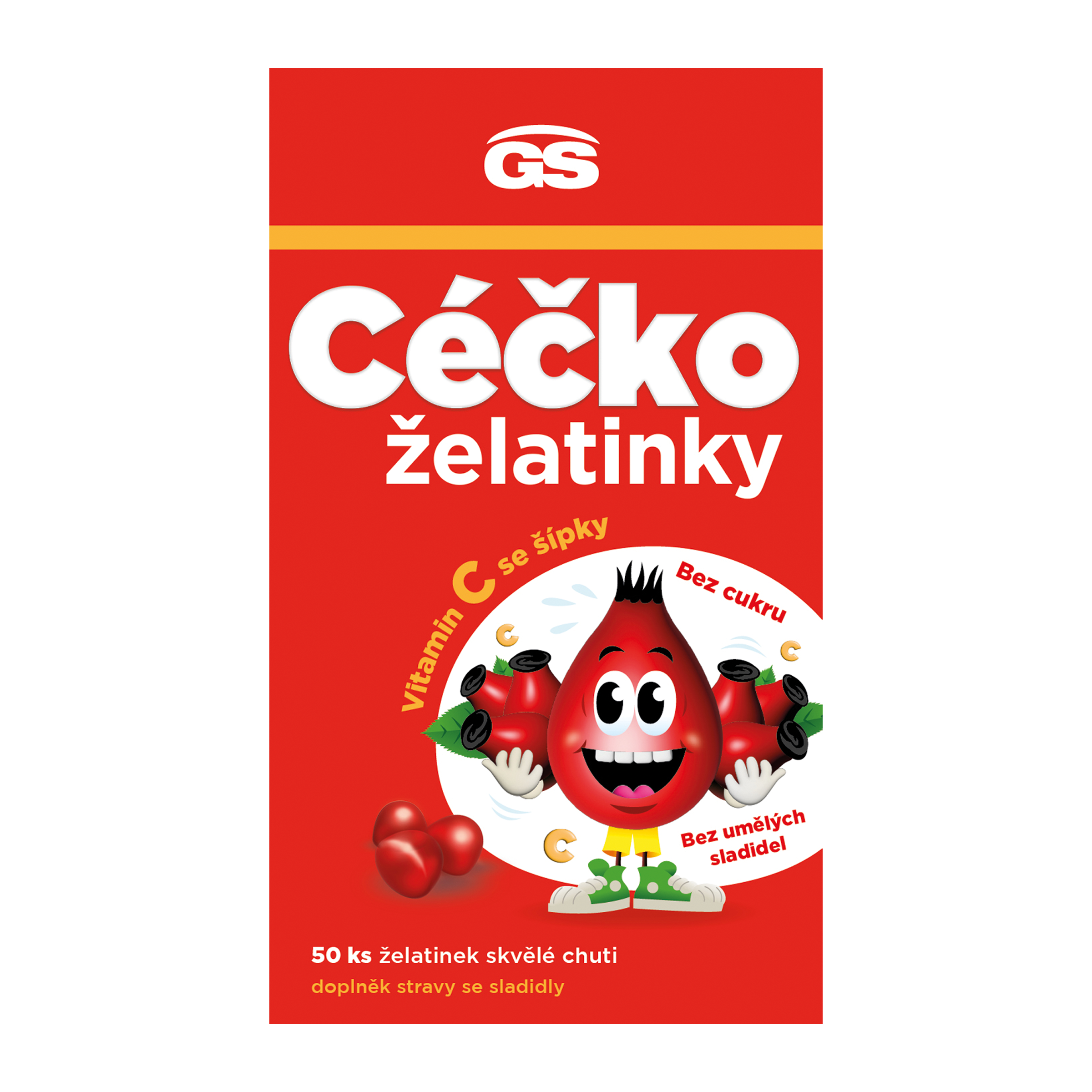 Céčko želatinky, doplněk stravy