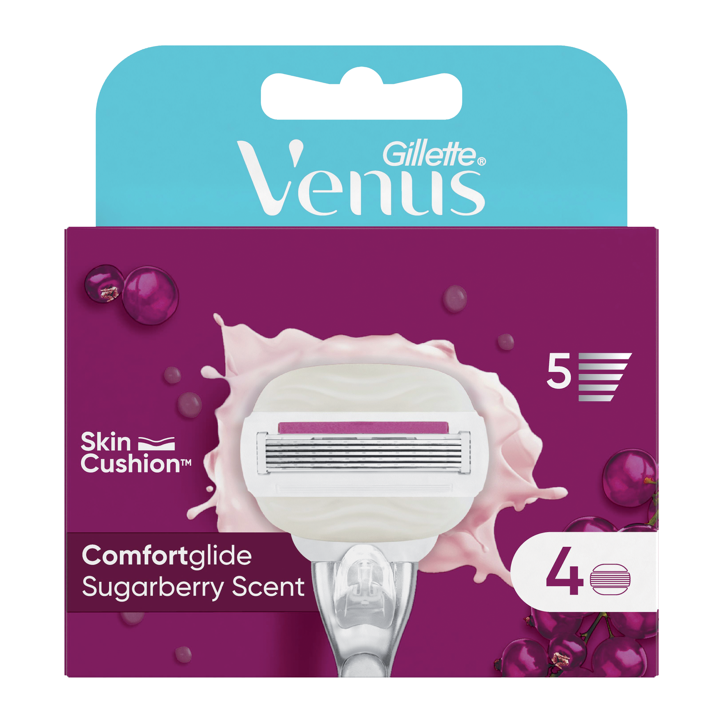 Holicí hlavice Venus Comfrotglide Sugarberry Scent