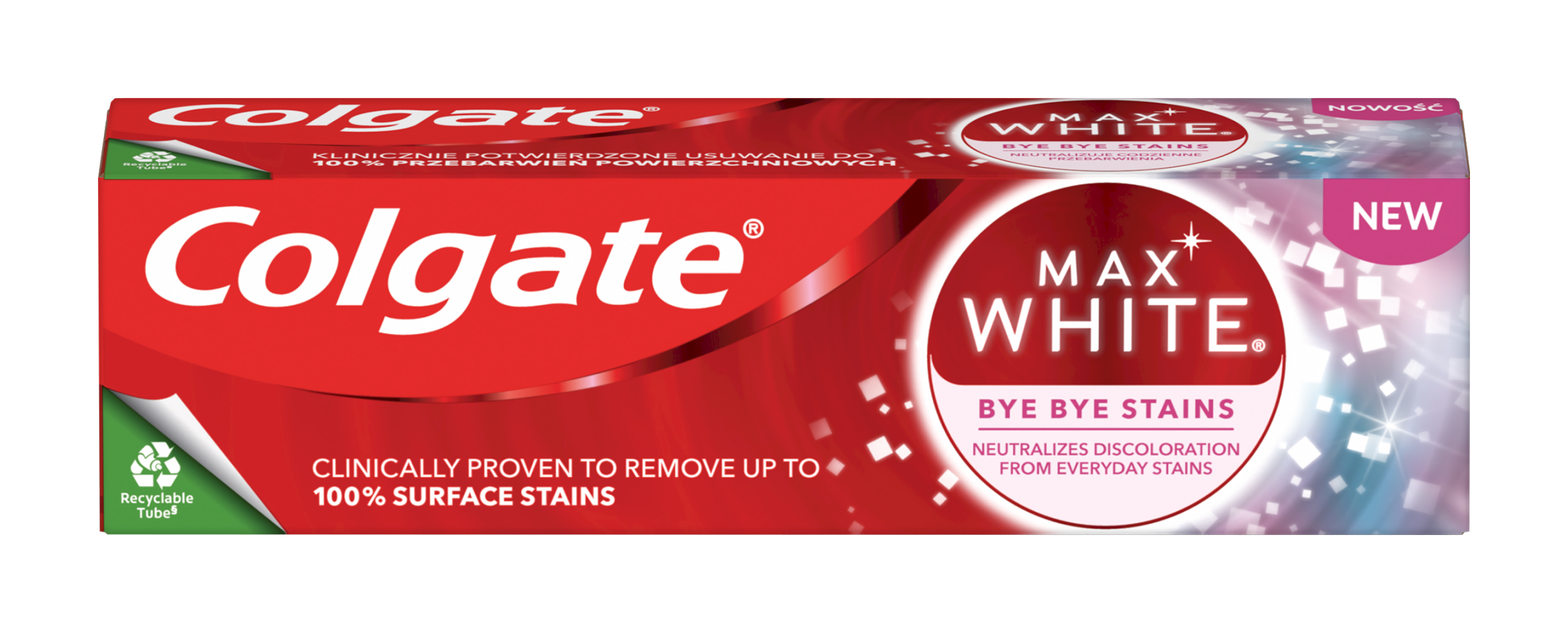 Zubní pasta Max White Bye Bye Stains