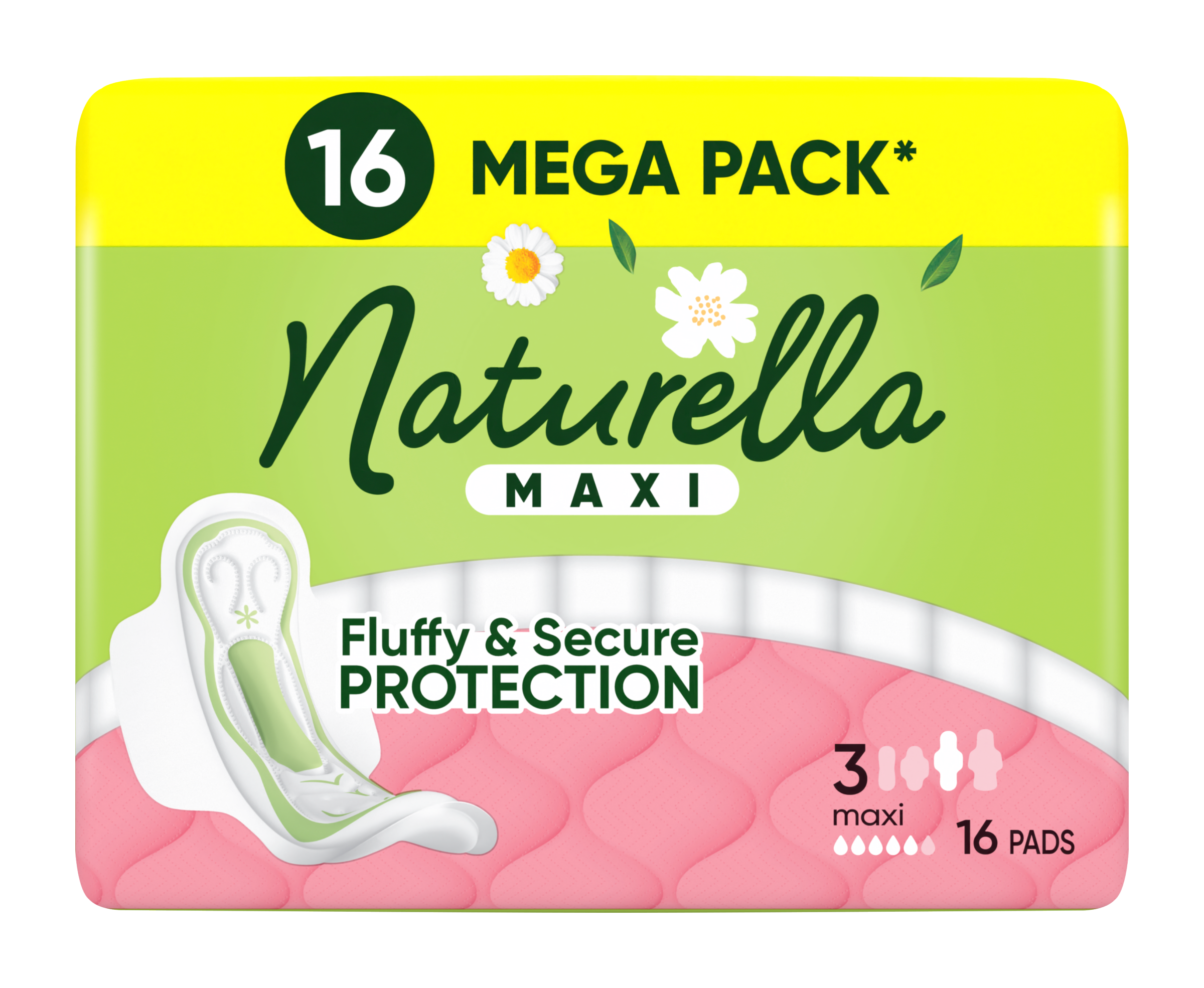 Hygienické vložky Maxi s křidélky vel. 3