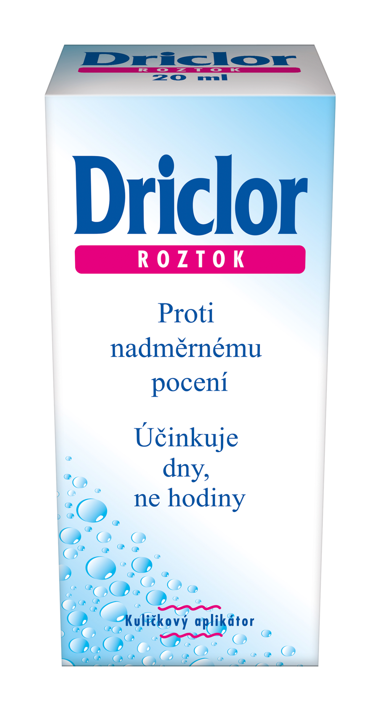 Antiperspirant roll-on při nadměrném pocení