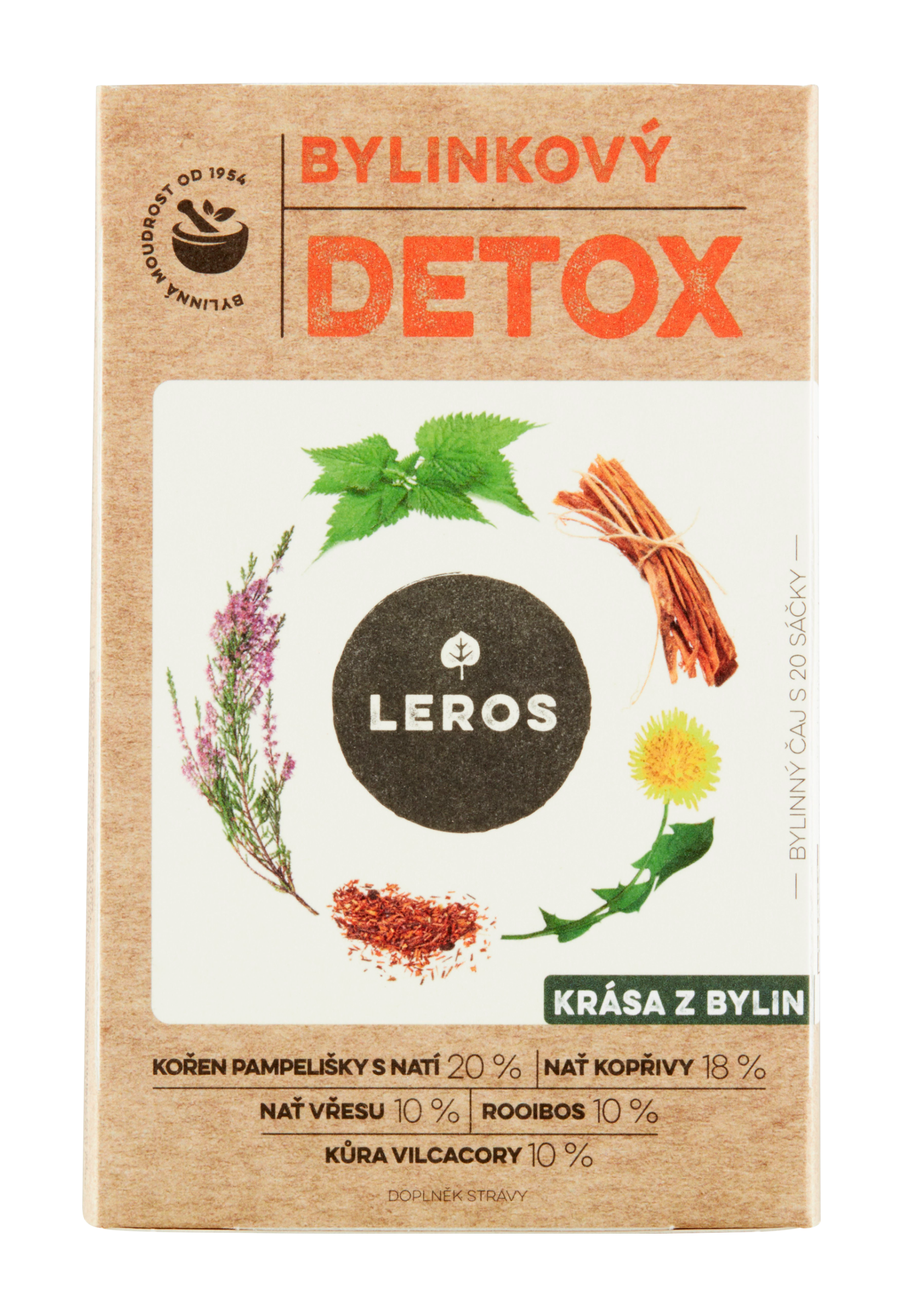 Čaj Bylinkový detox