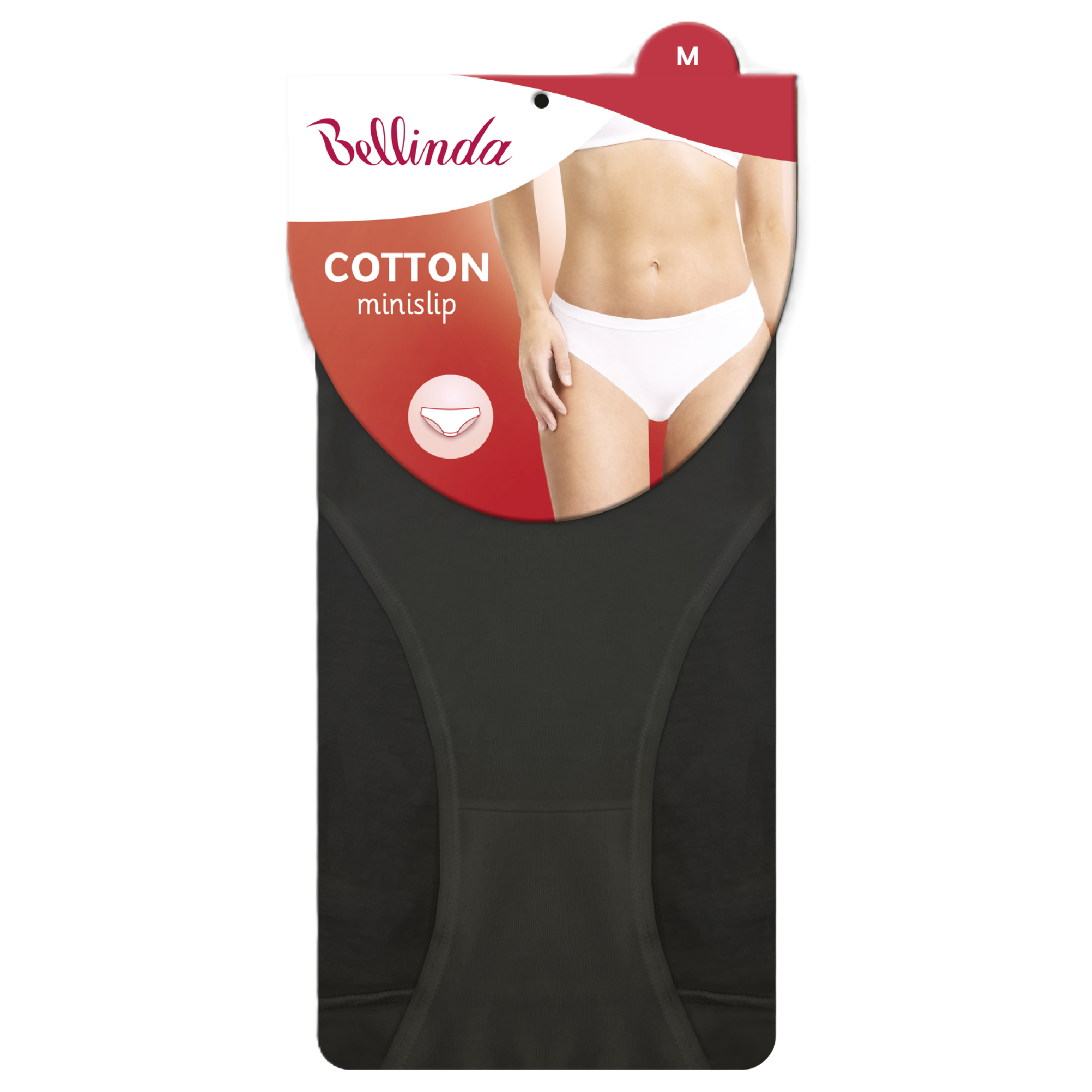 Černé dámské kalhotky Bellinda Cotton Minislip