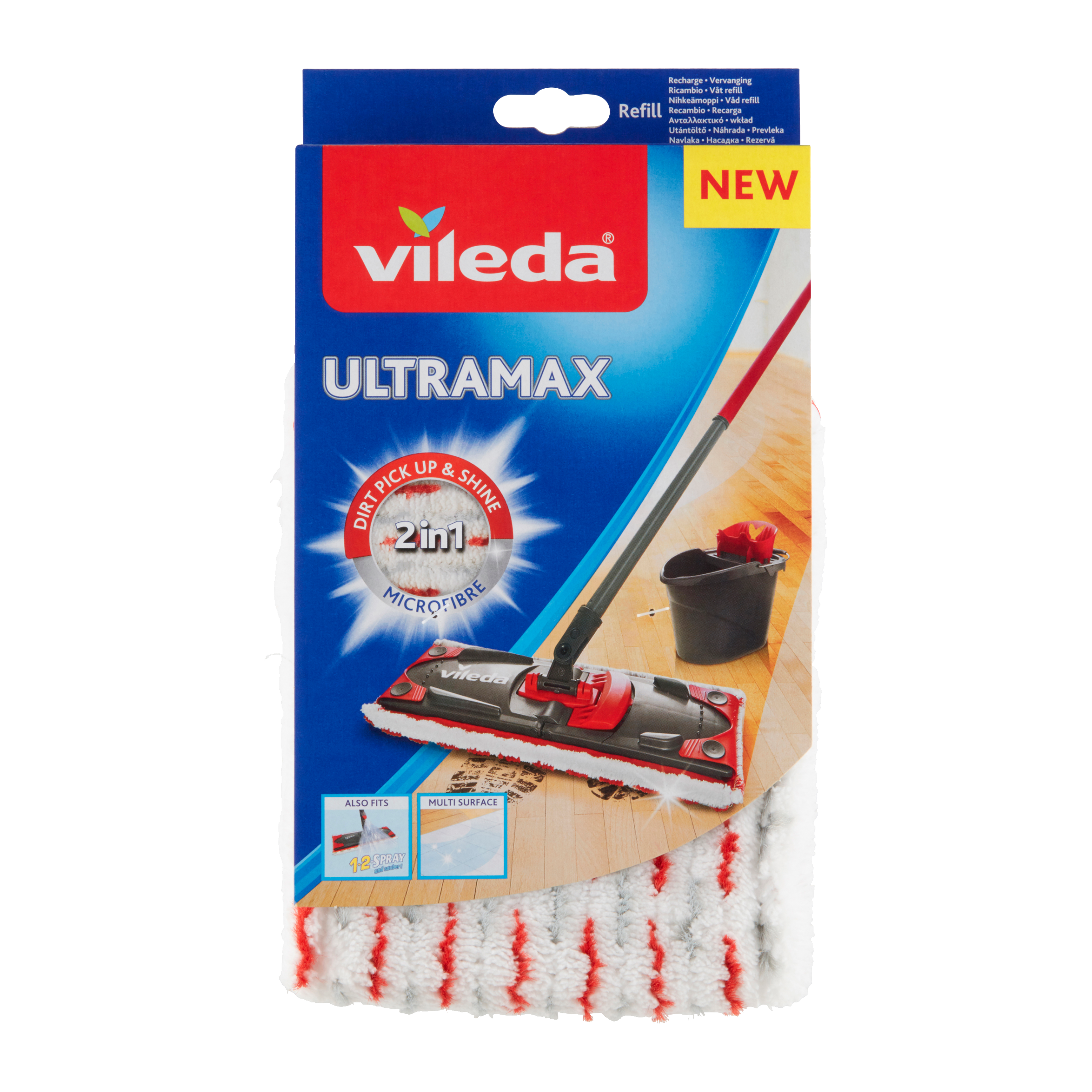 Náhrada k mopu Ultramax Microfibre 2v1