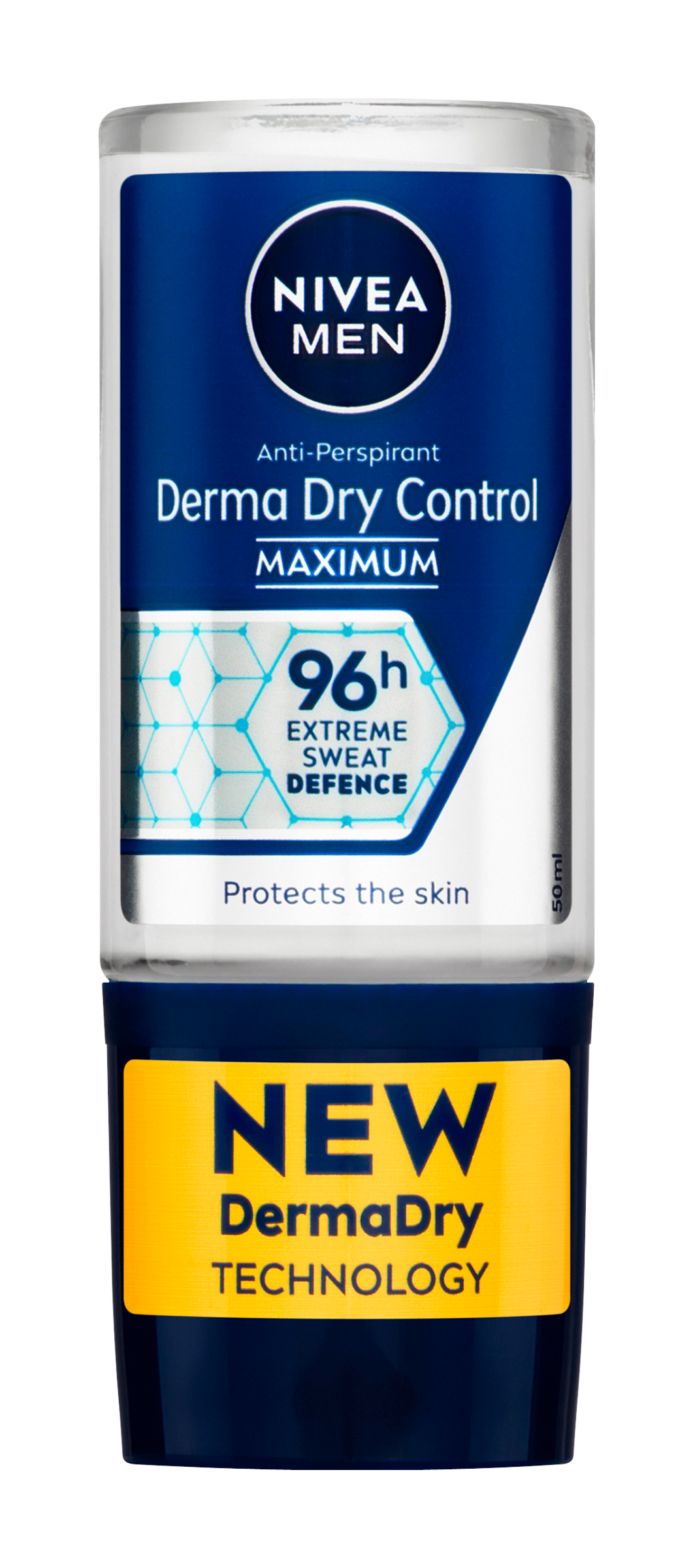 NIVEA Men Antiperspirant roll-on pro muže Derma Dry Control 50 ml