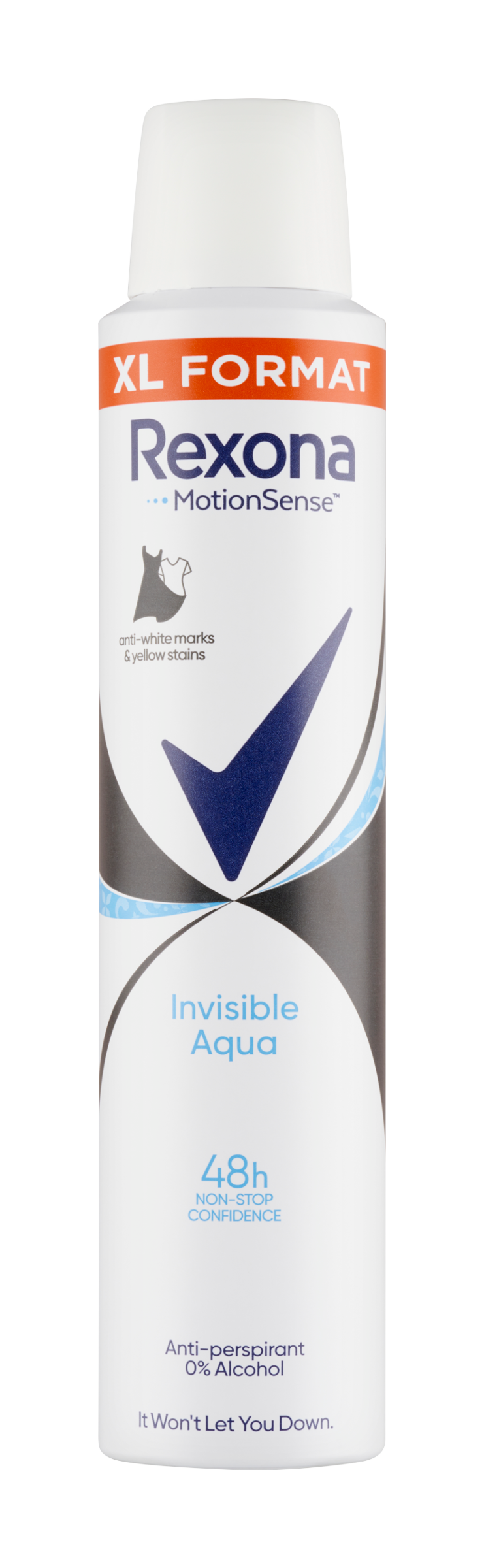 Antiperspirant sprej pro ženy Invisible Aqua Compressed