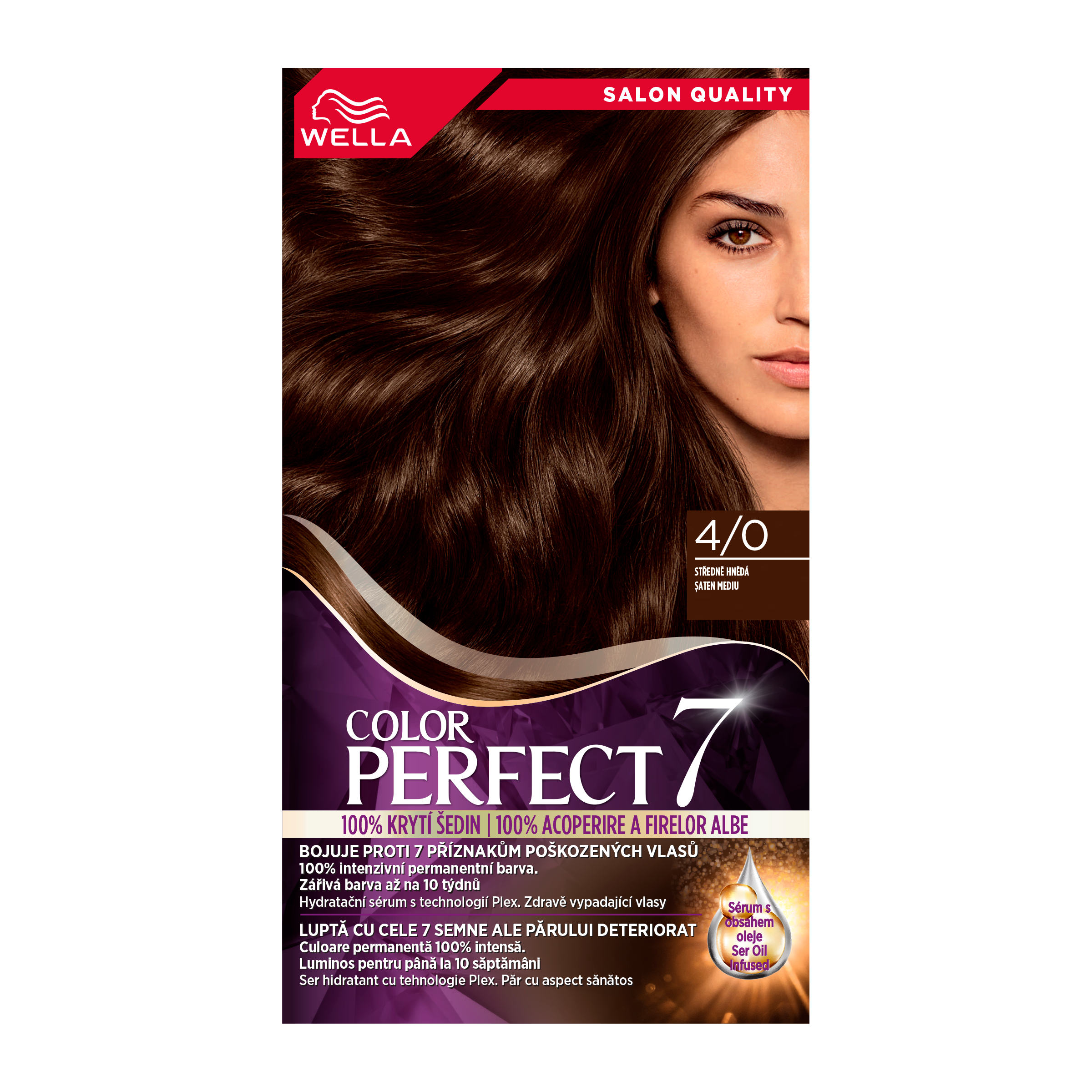 Barva na vlasy Color Perfect 4/0 medium brown