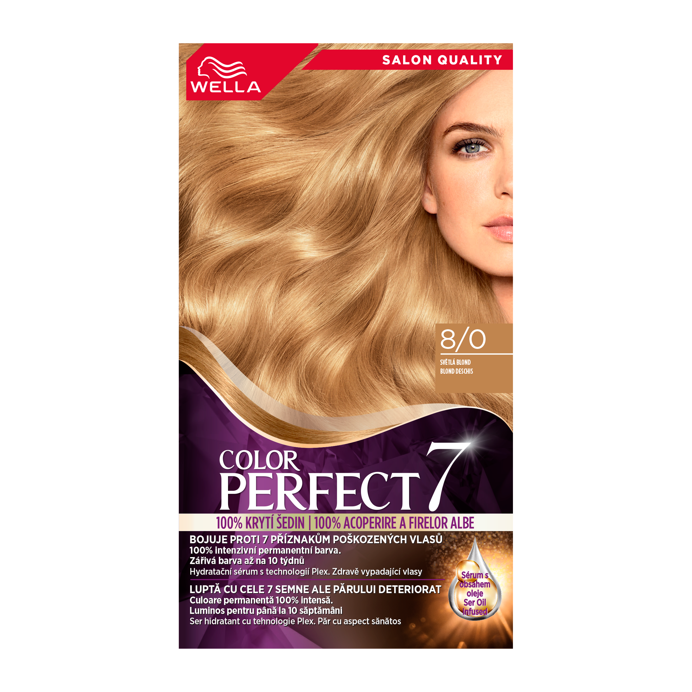 Barva na vlasy Color Perfect 8/0 light blonde