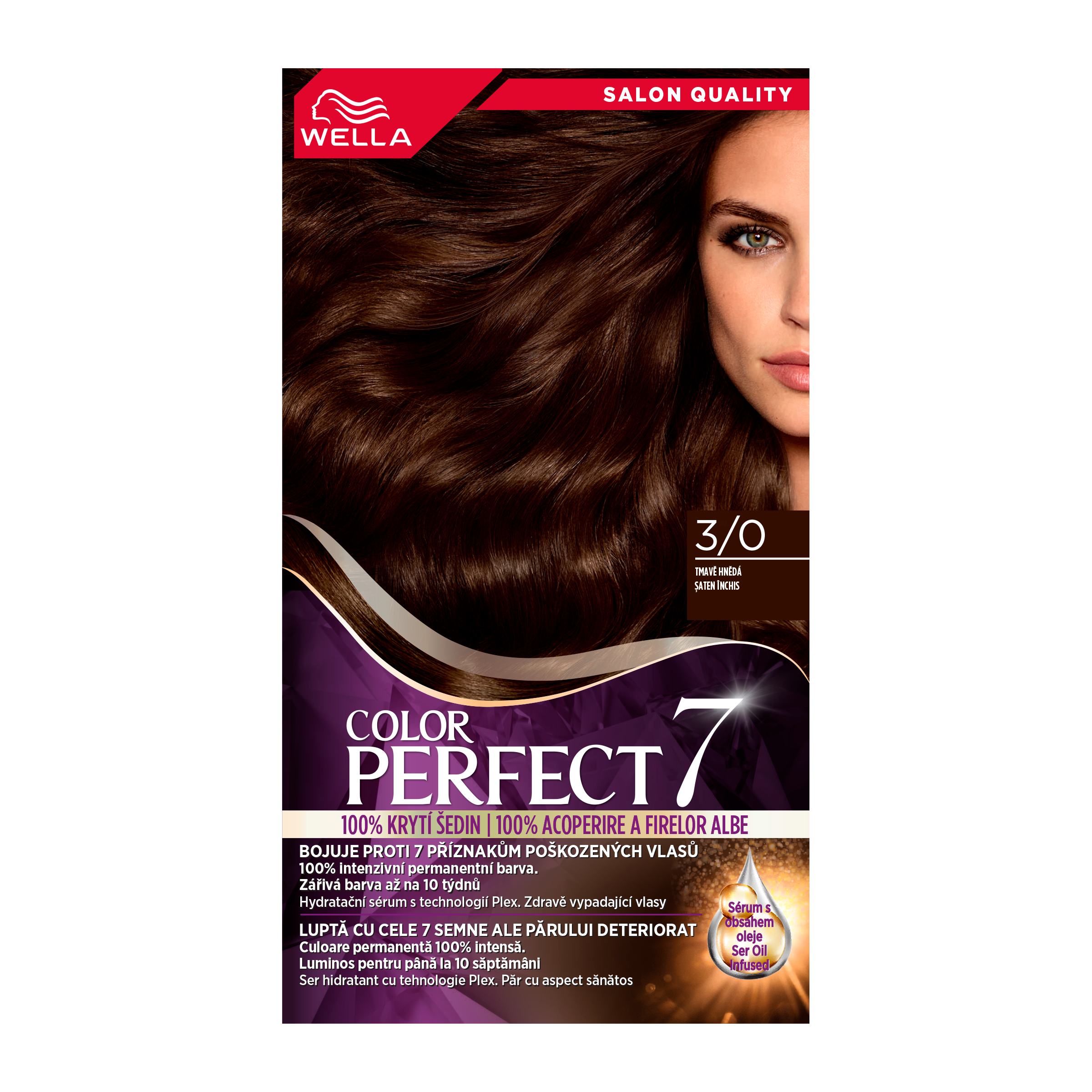 Barva na vlasy Color Perfect 3/0 dark brown