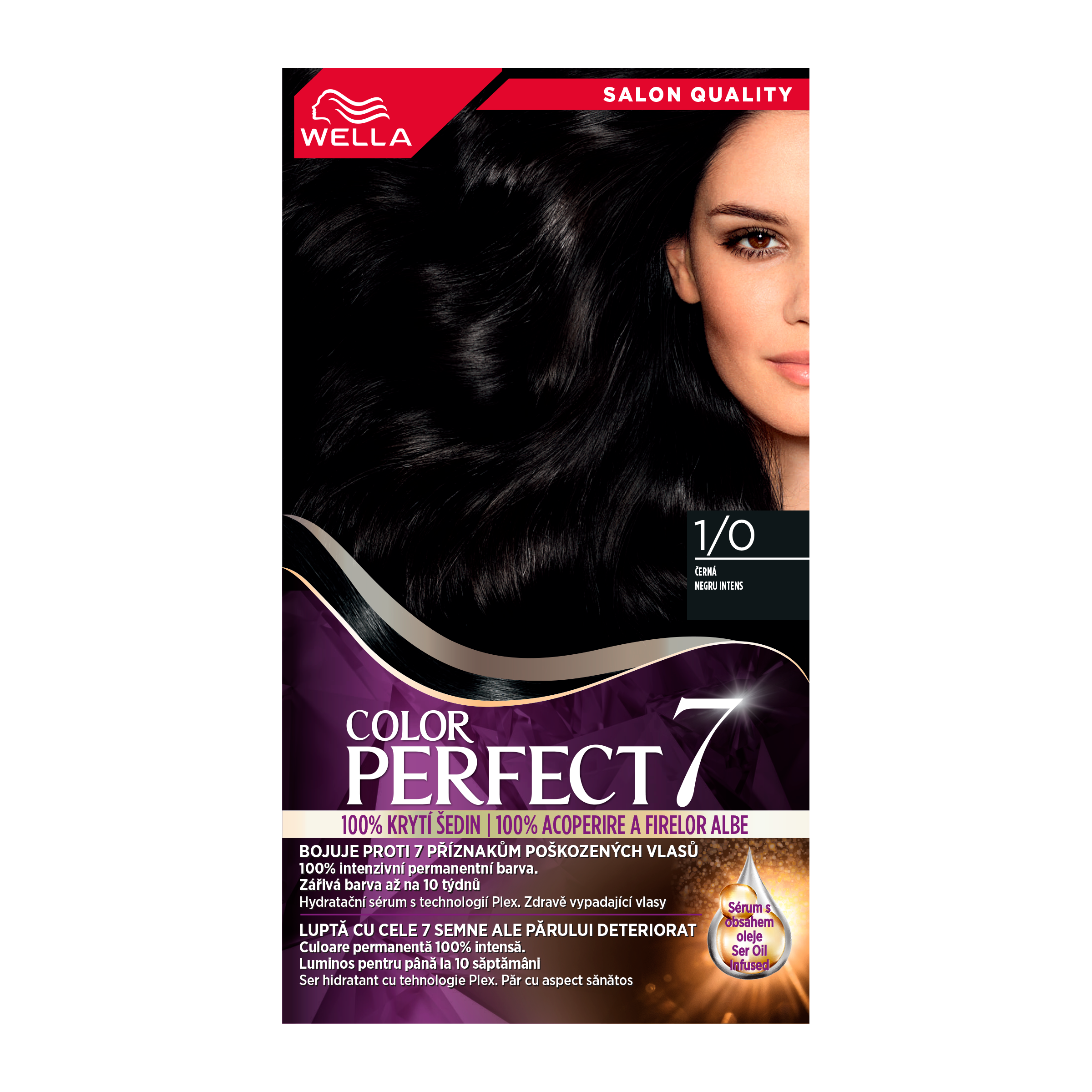 Barva na vlasy Color Perfect 1/0 infinite black