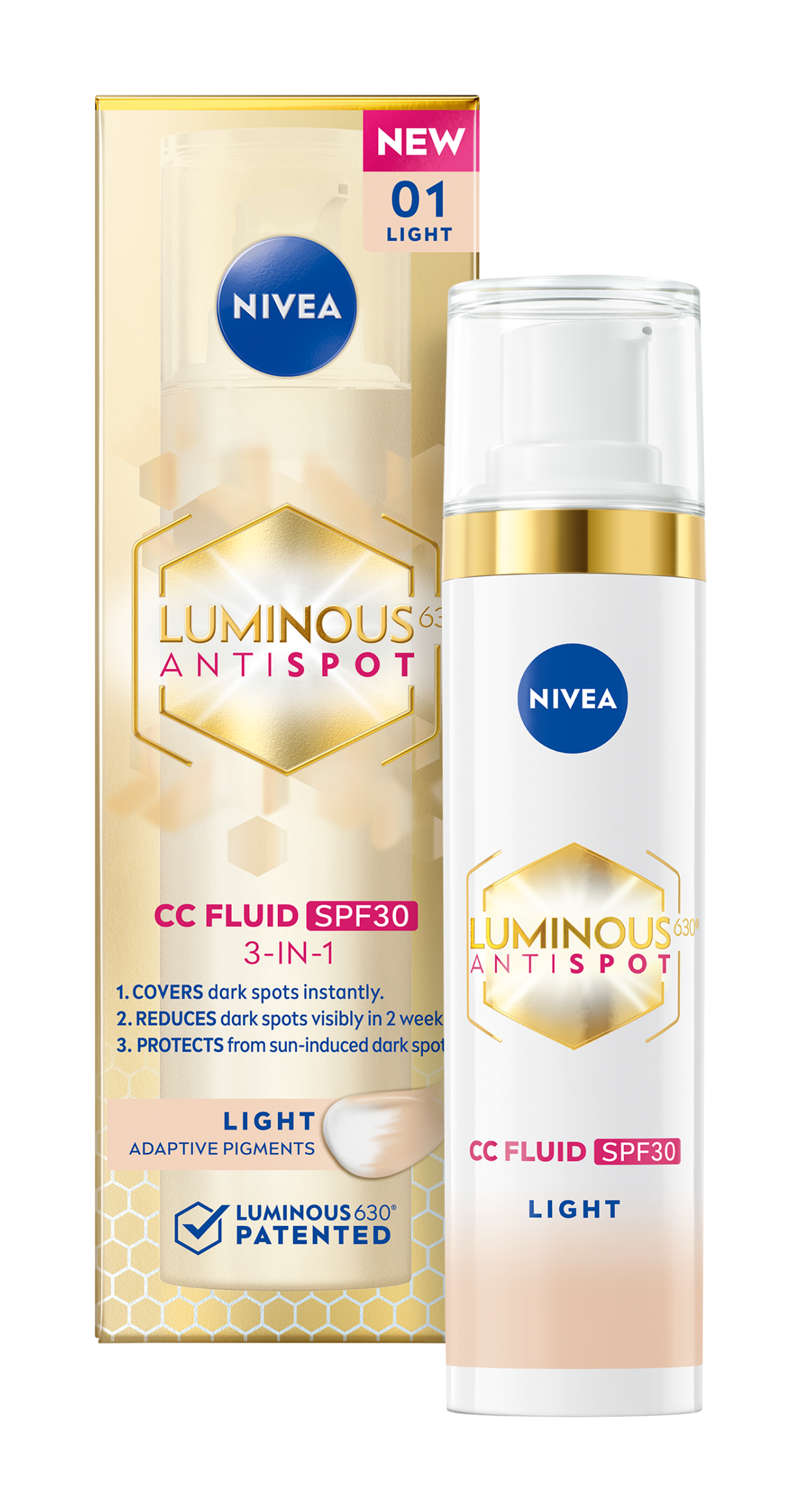 CC krém Luminous630 light, SPF30