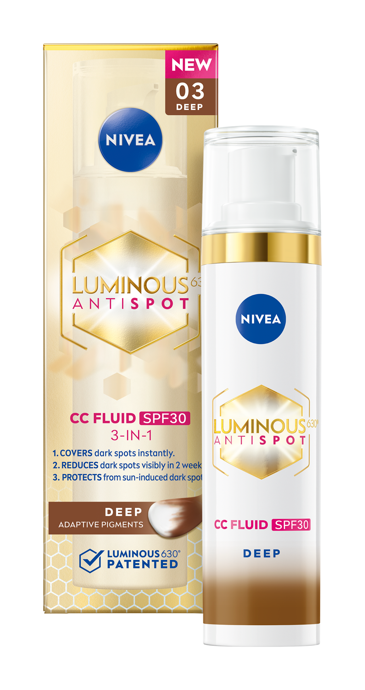 CC krém Luminous630 deep, SPF30