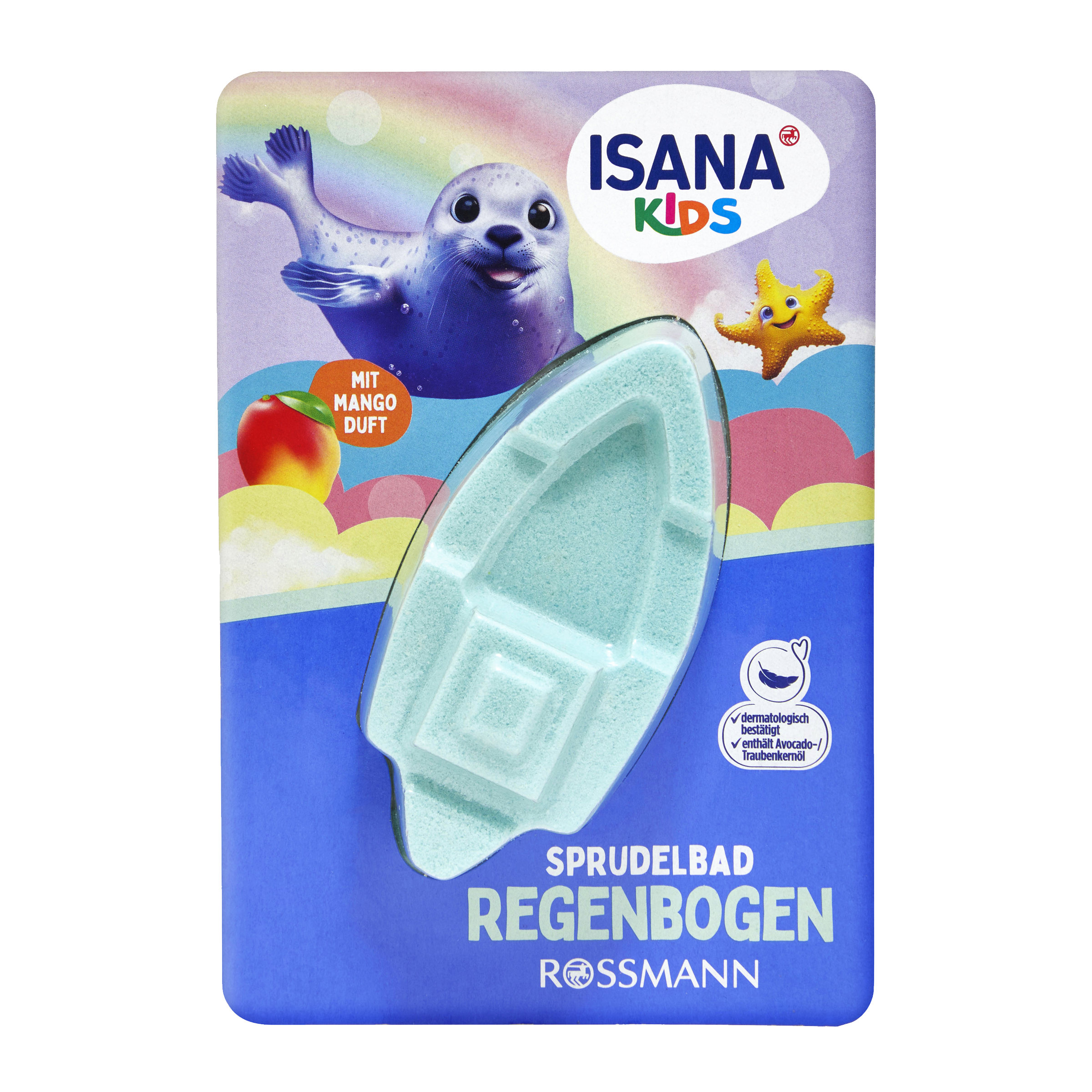 Duhová pěna do koupele Loď