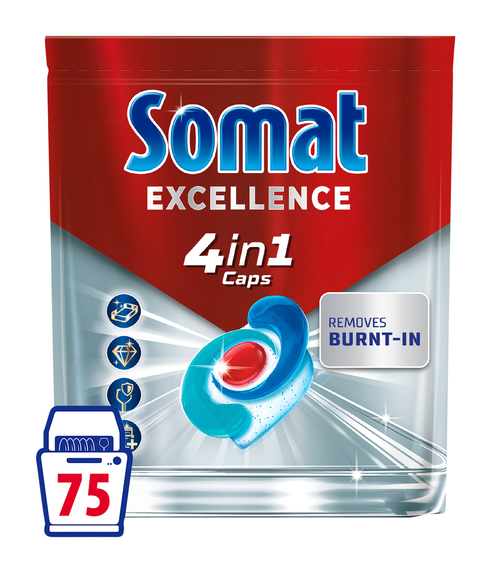 Tablety do myčky Excellence 4 in 1 Original Fresh 75 ks