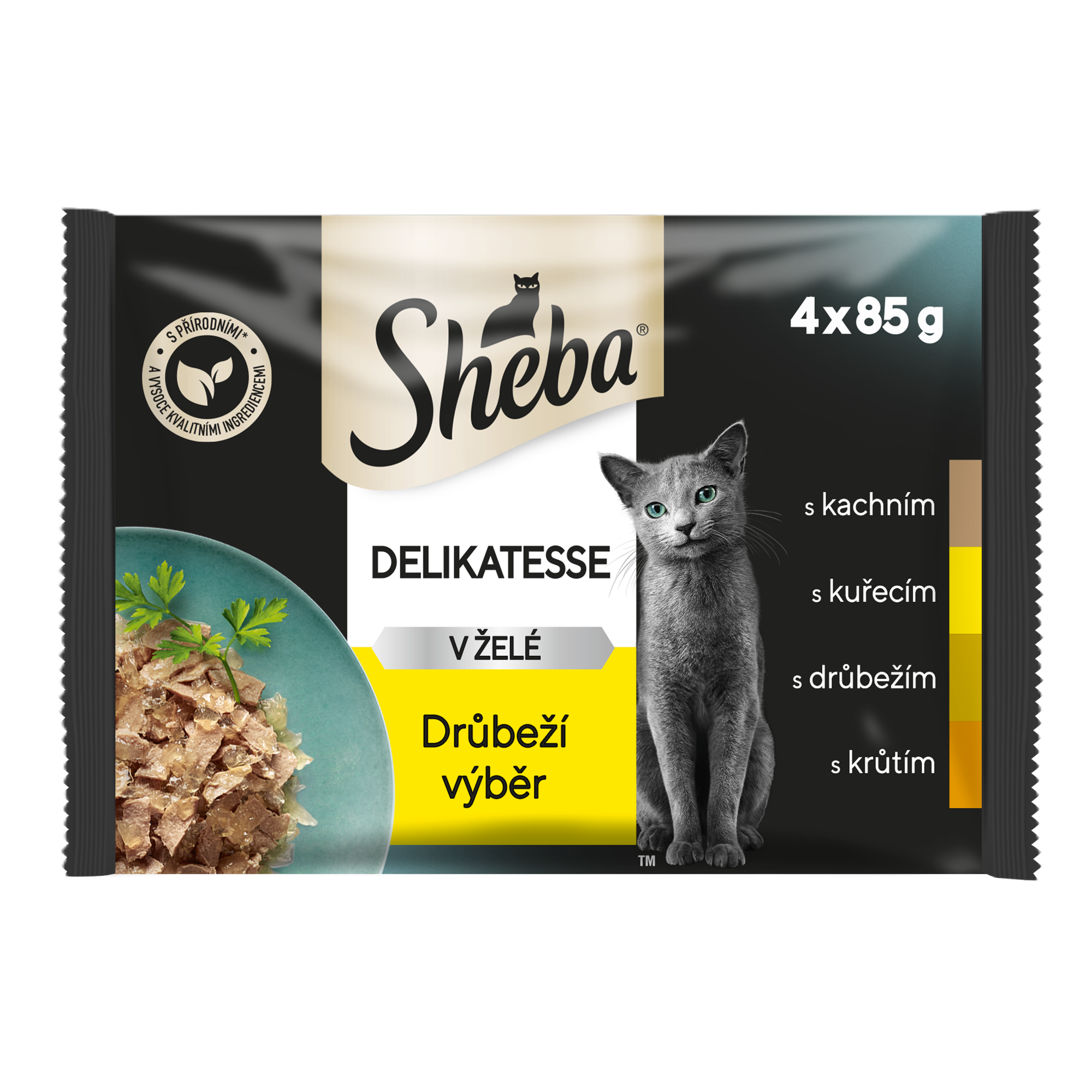 Drůbeží výběr v želé 4x 85 g