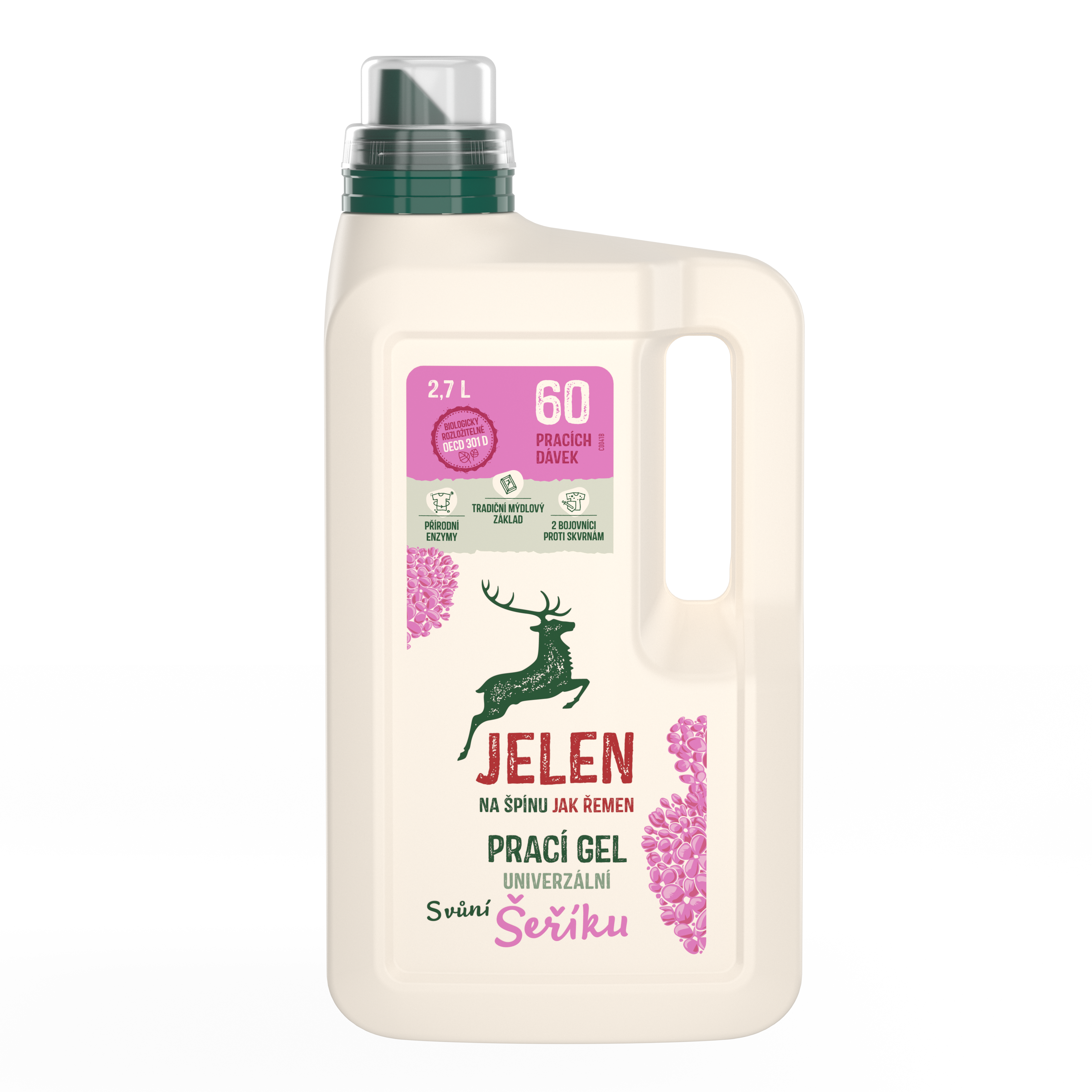 Prací gel s vůní šeříku 60 pd