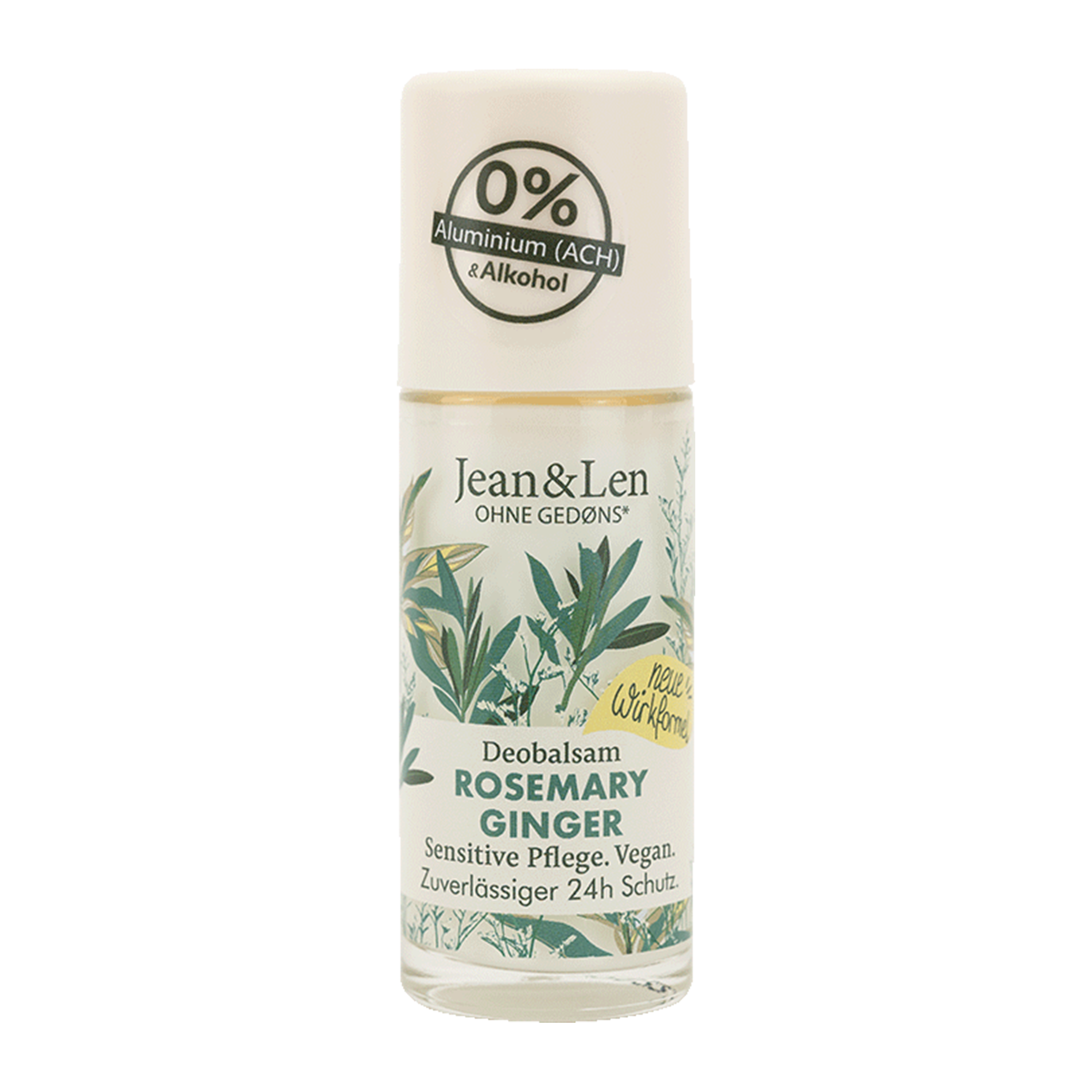 Jean&Len Deodorant roll-on pro ženy Rosemary Ginger 50 ml