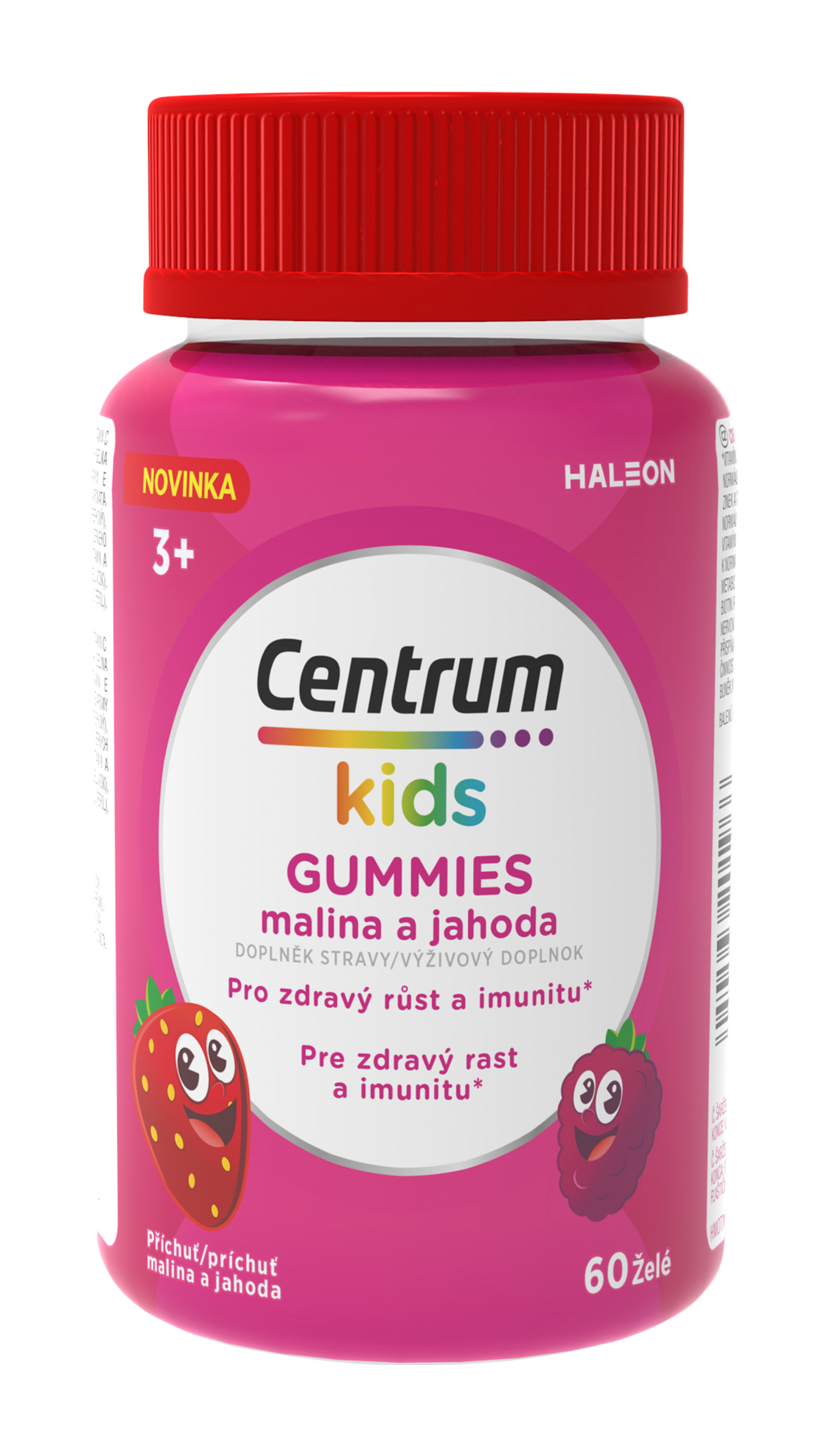 Kids Gummies malina a jahoda, doplněk stravy