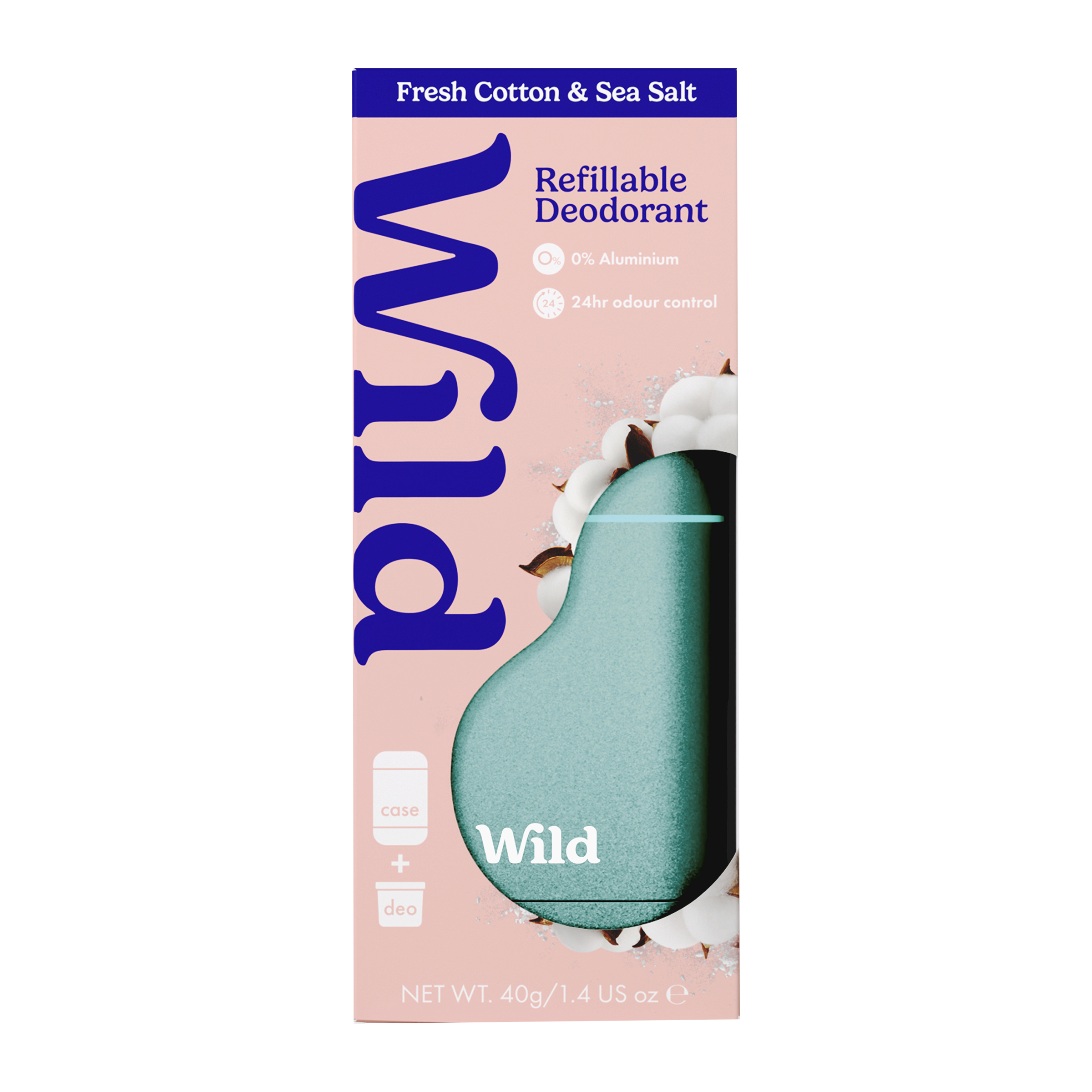 Deodorant tuhý Starter Fresh Cotton & Sea Salt